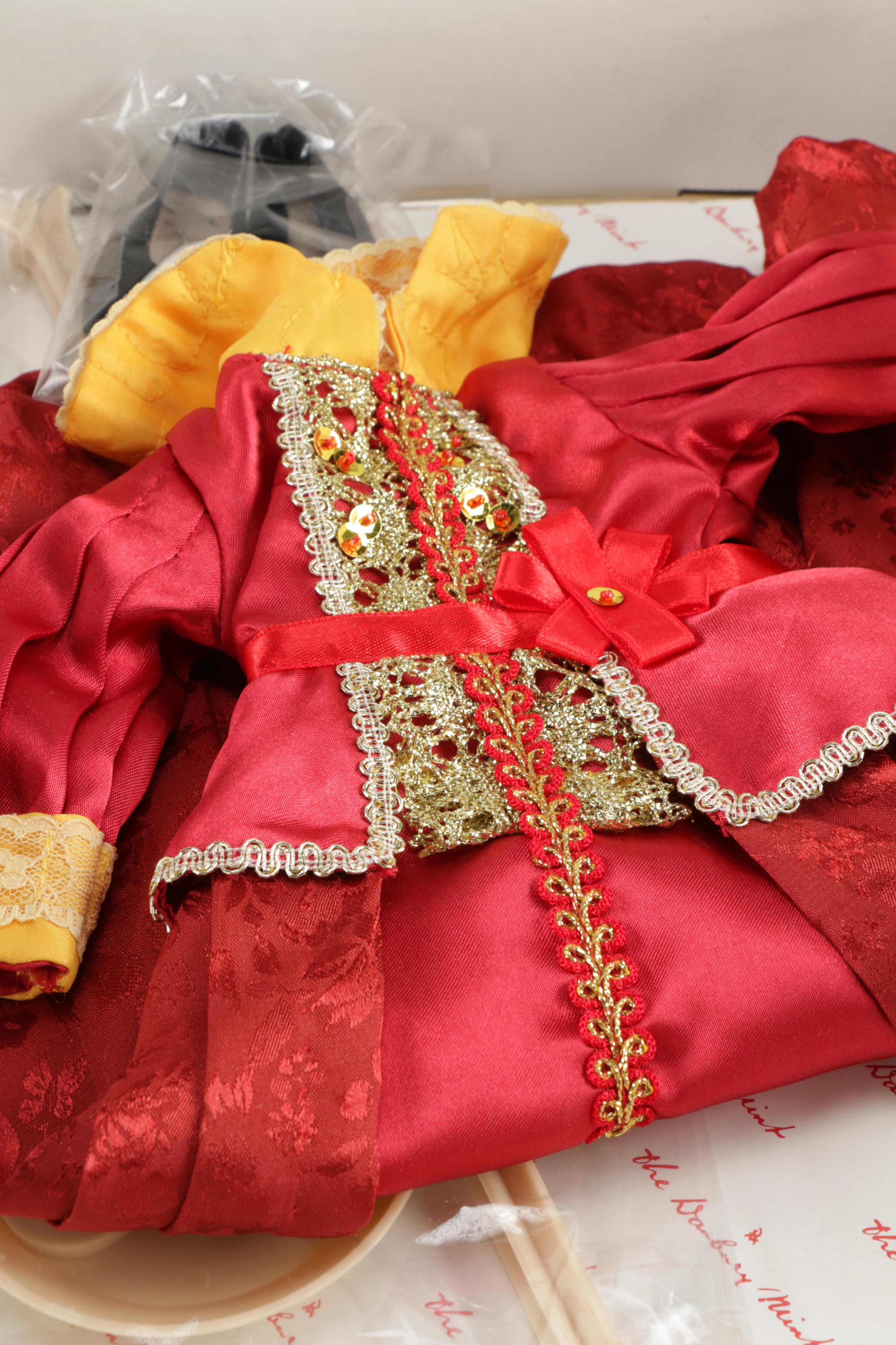 Danbury Mint Shirley Temple Dress Up Doll and Outfits