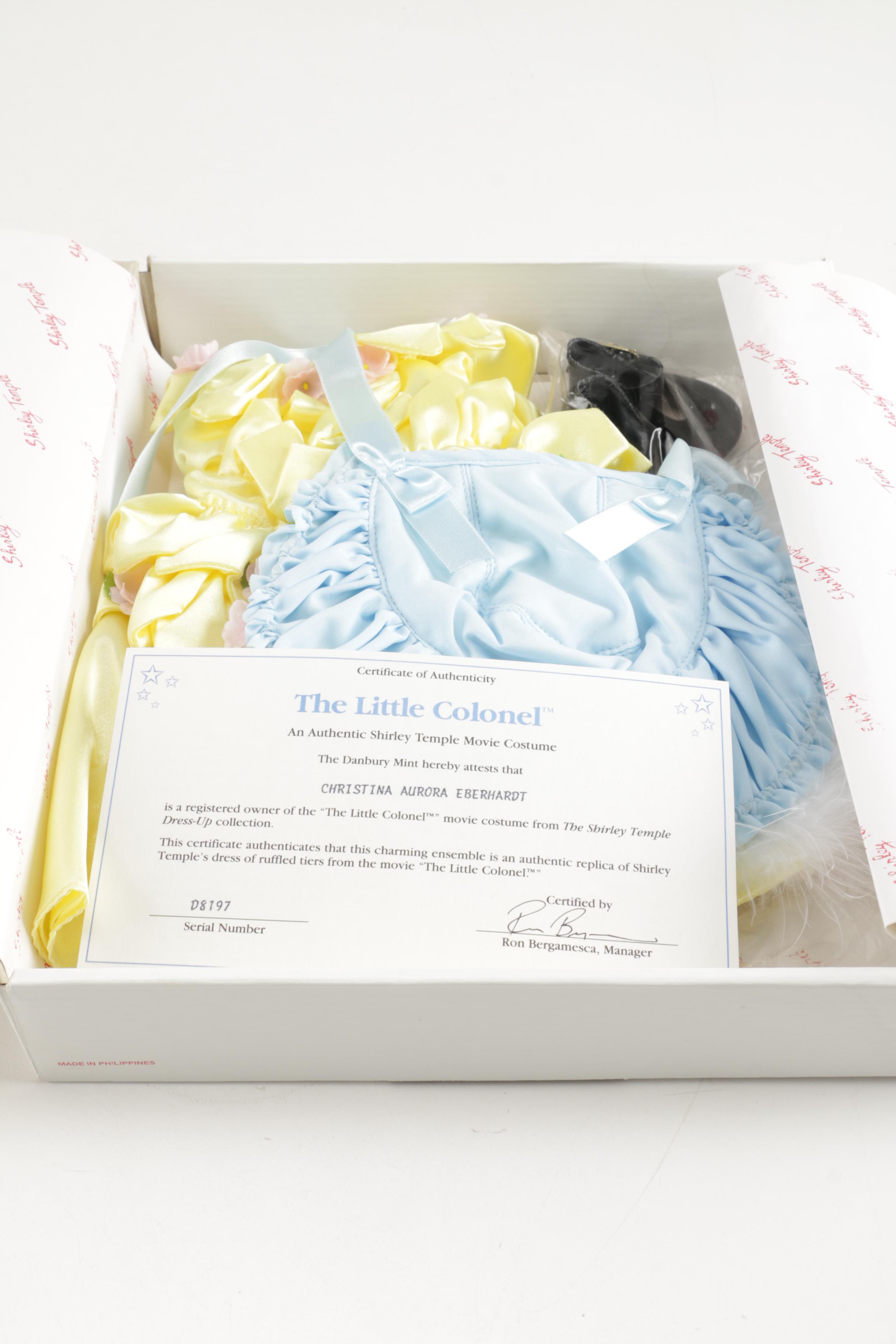 Danbury Mint Shirley Temple Dress Up Doll and Outfits