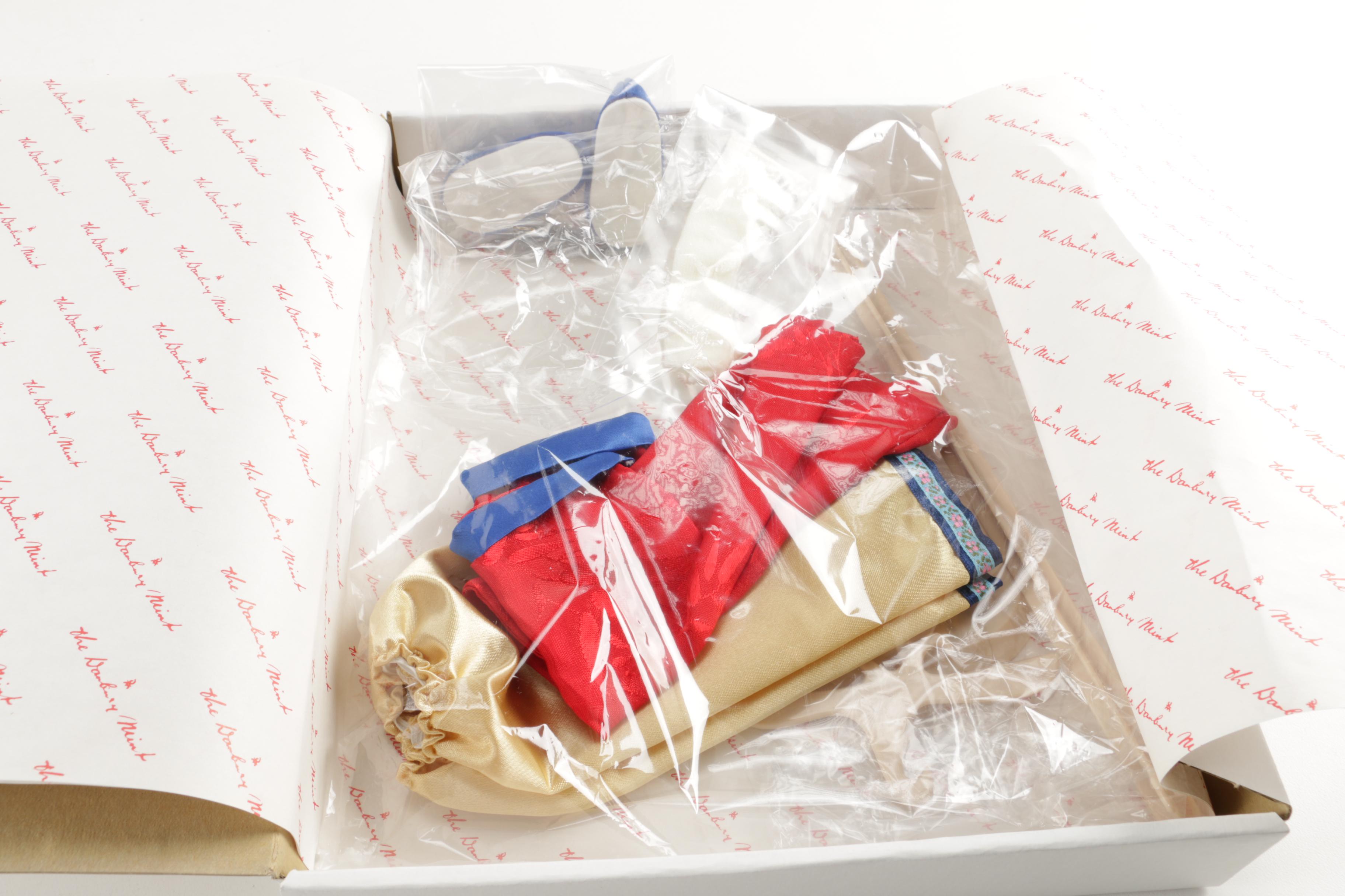 Danbury Mint Shirley Temple Dress Up Doll and Outfits