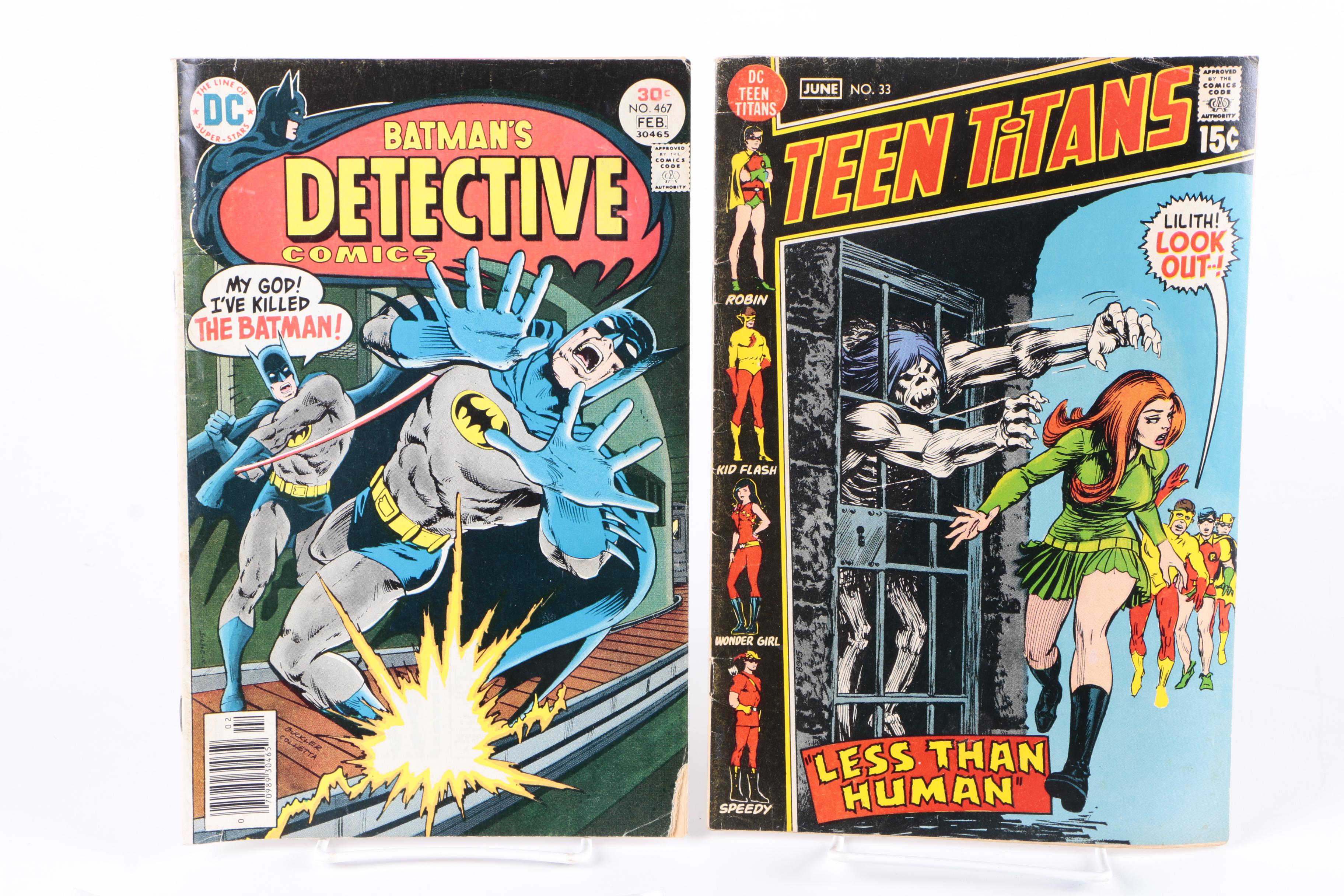 Assorted Bronze Age D.C Comics