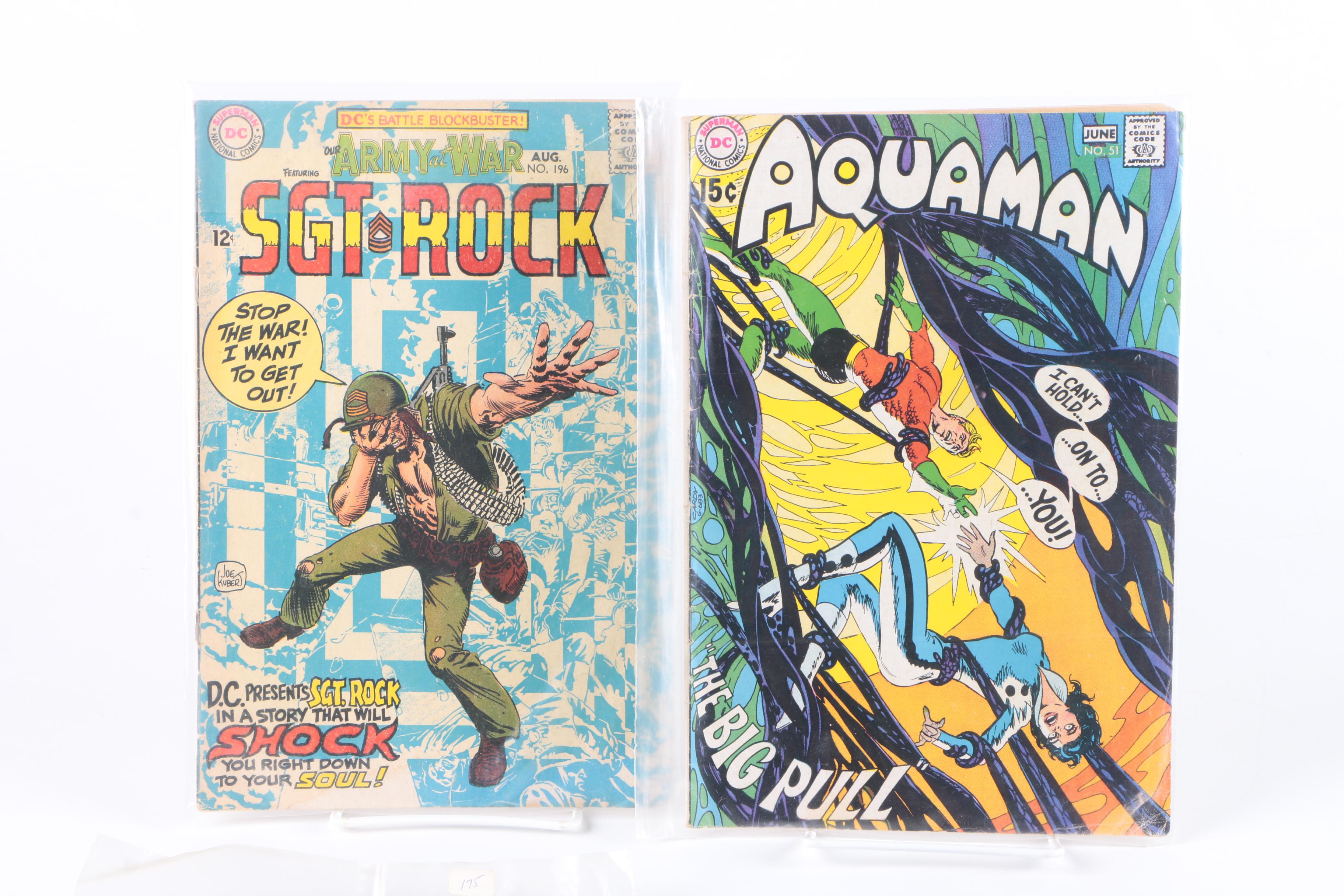 Assorted Bronze Age D.C Comics