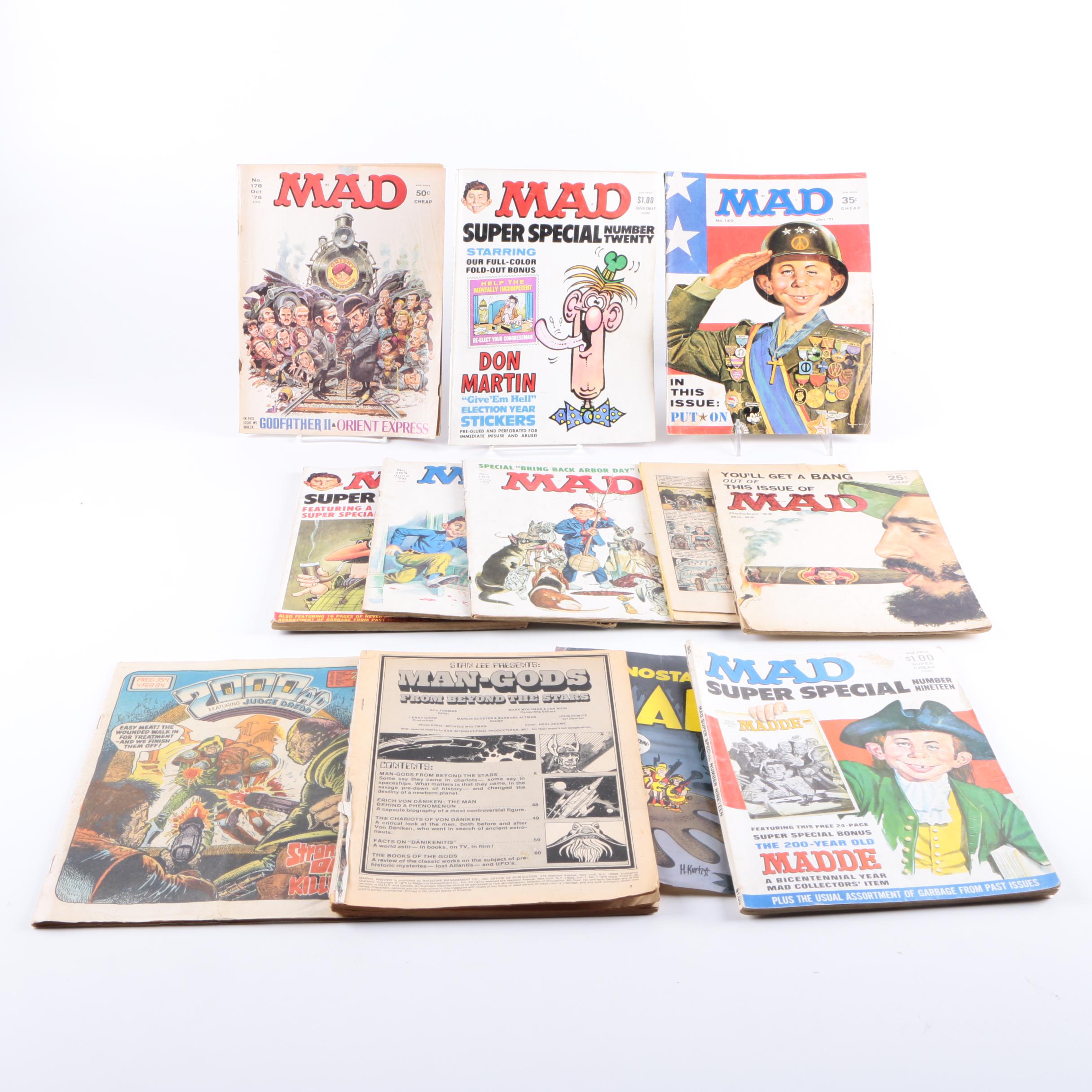 Vintage "Mad" Magazines