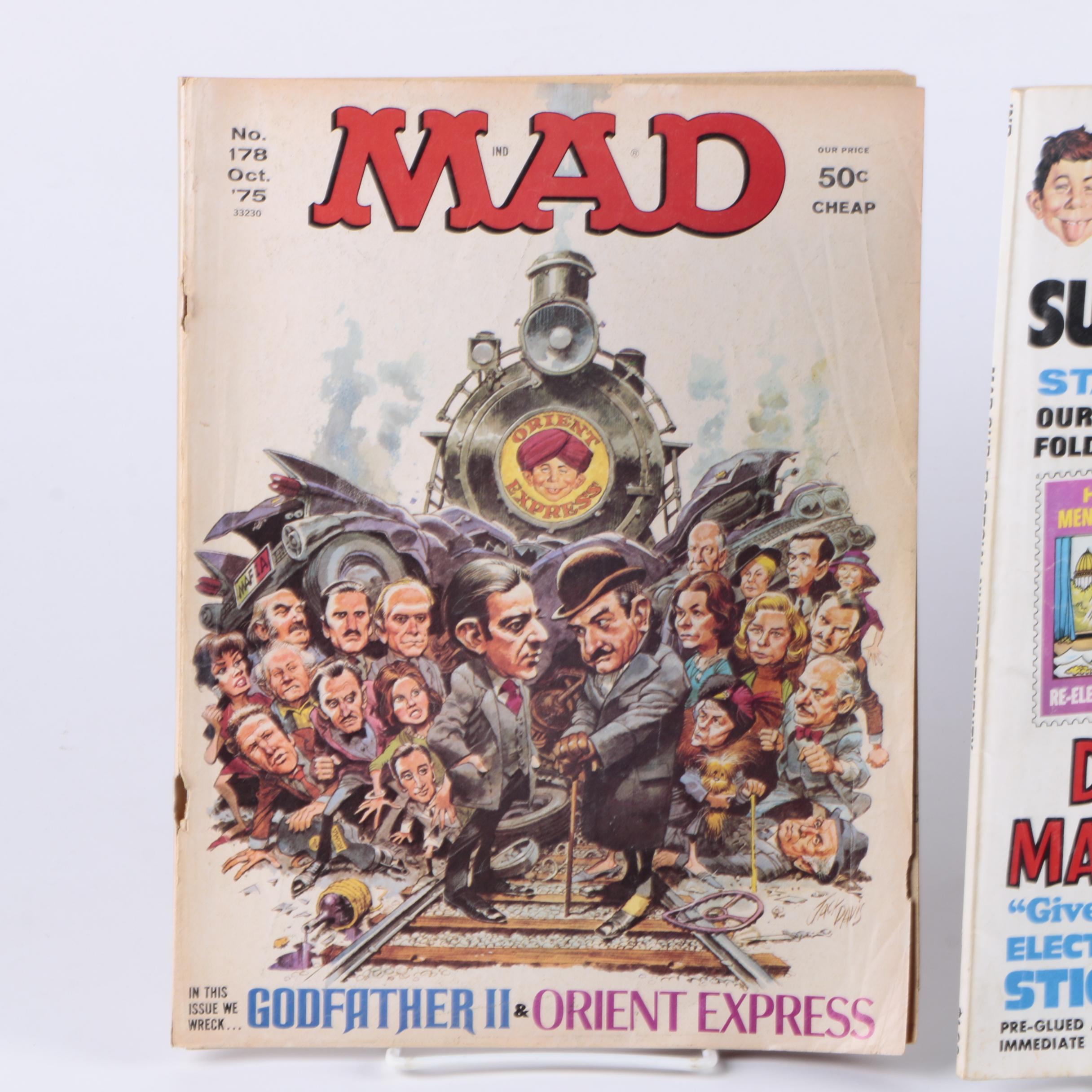 Vintage "Mad" Magazines