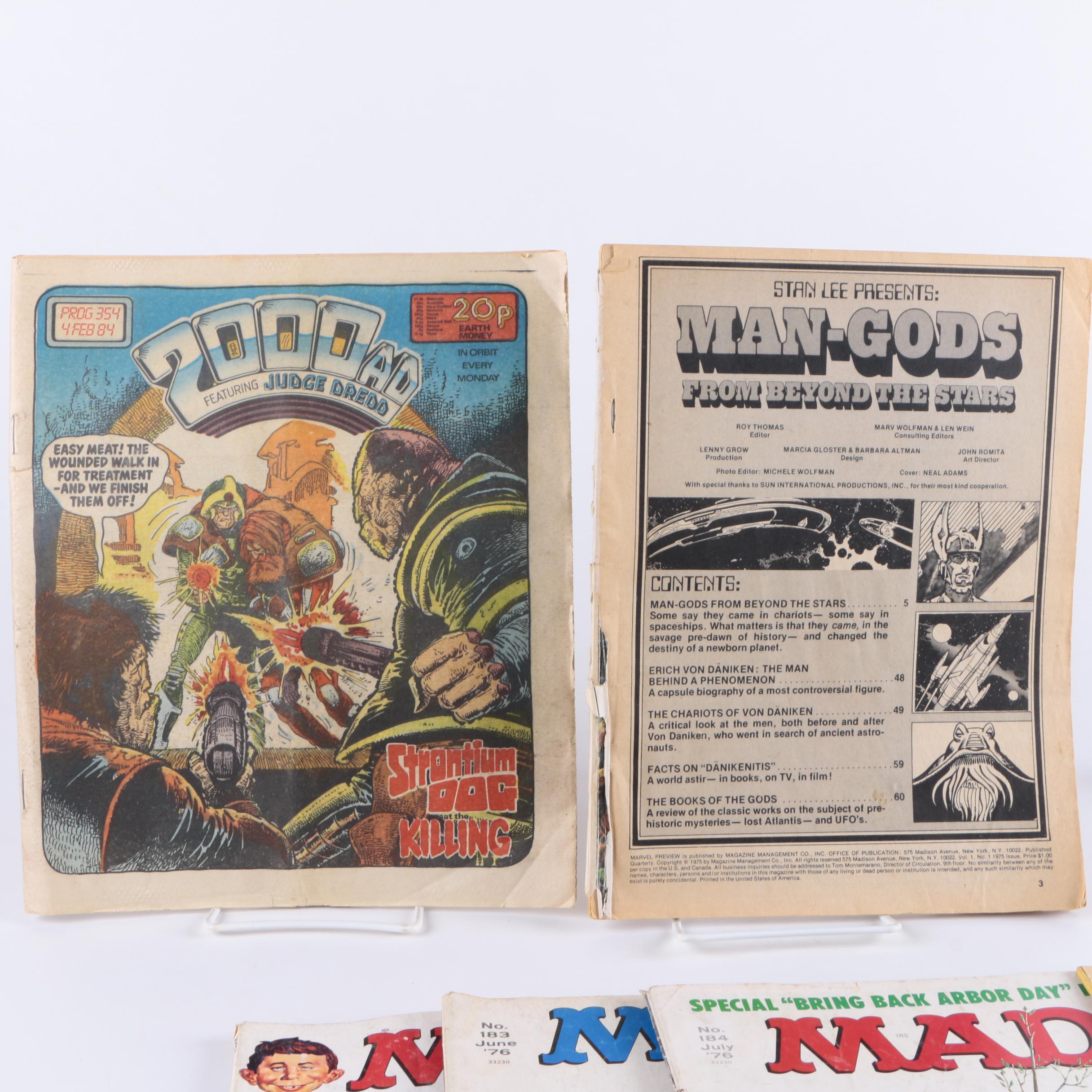 Vintage "Mad" Magazines