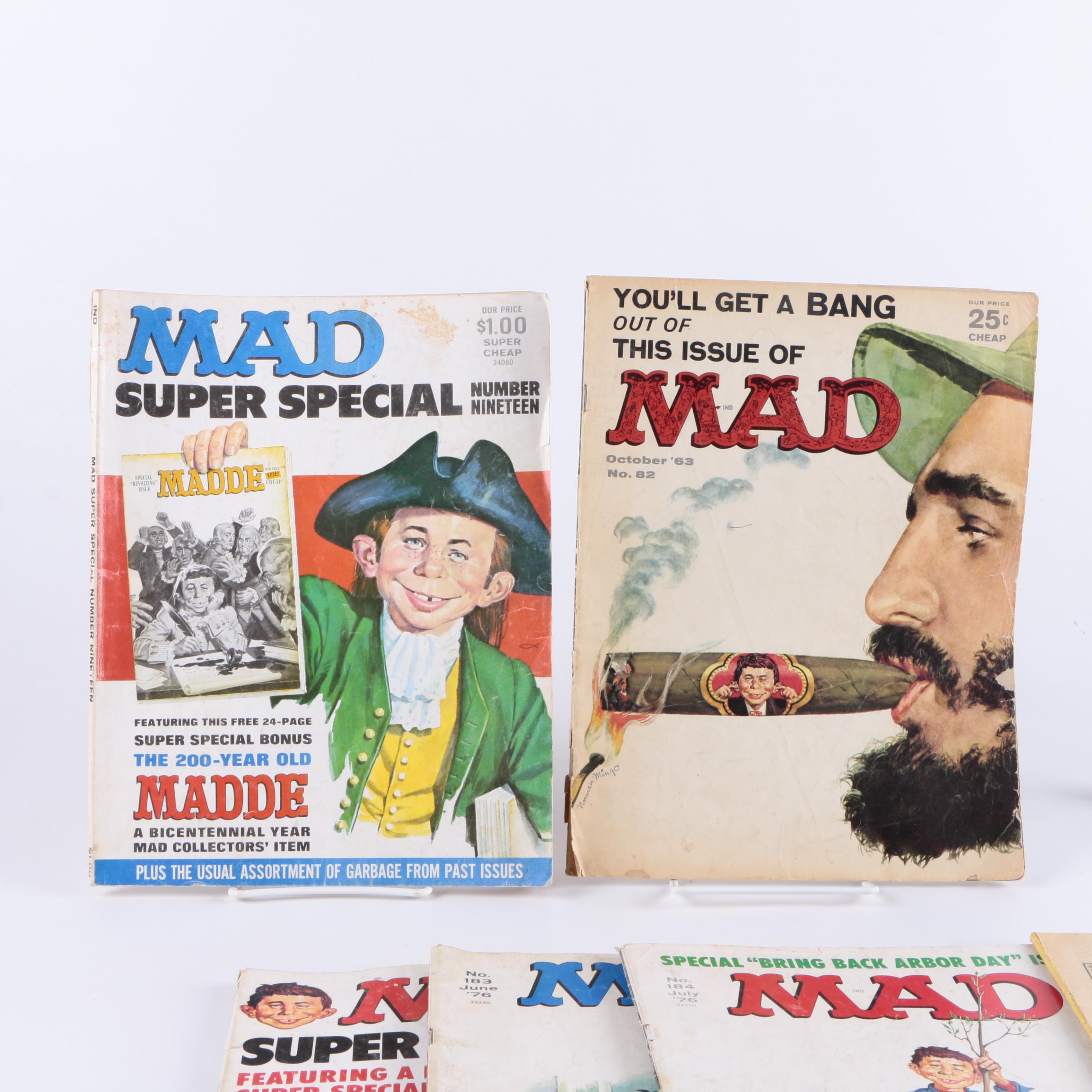 Vintage "Mad" Magazines