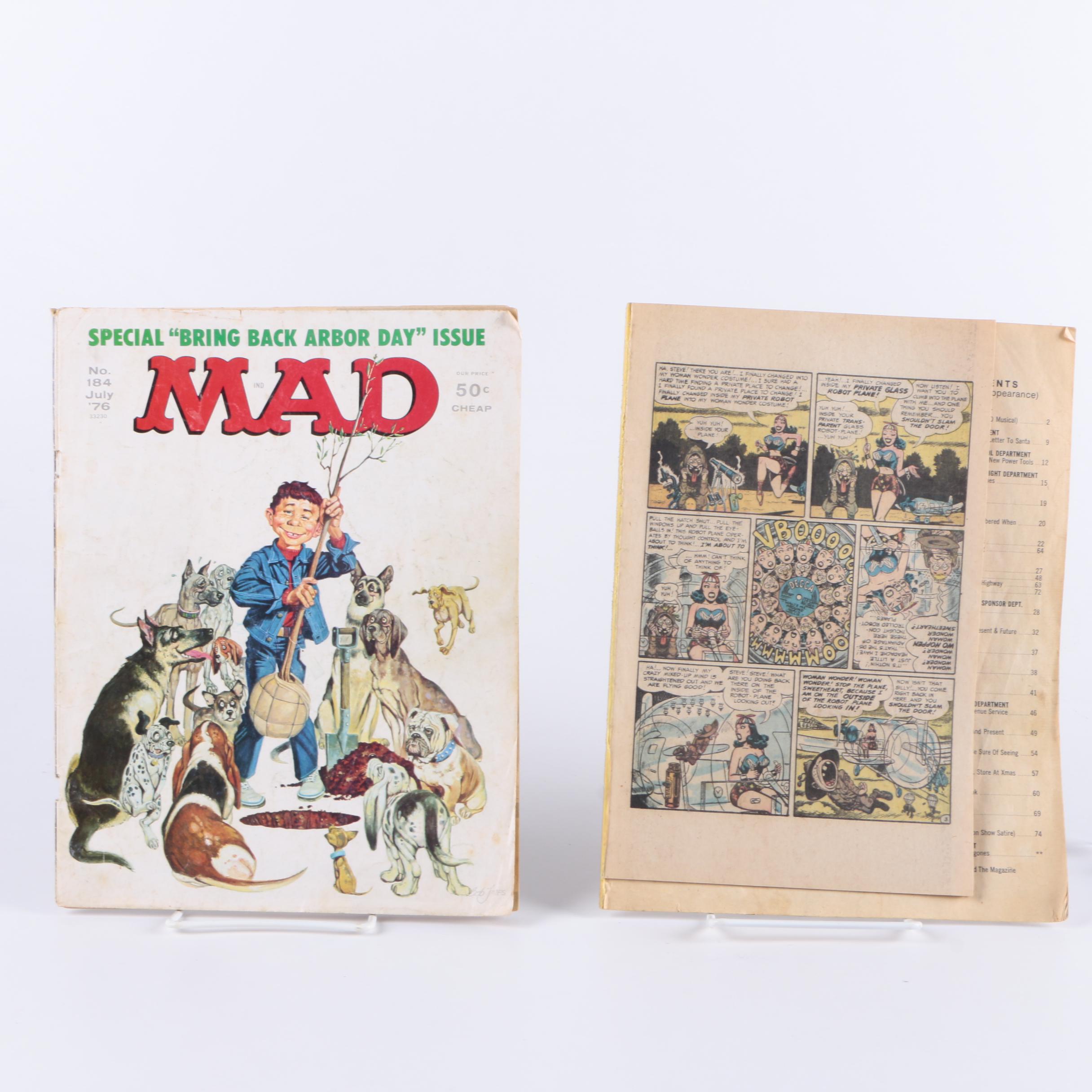 Vintage "Mad" Magazines