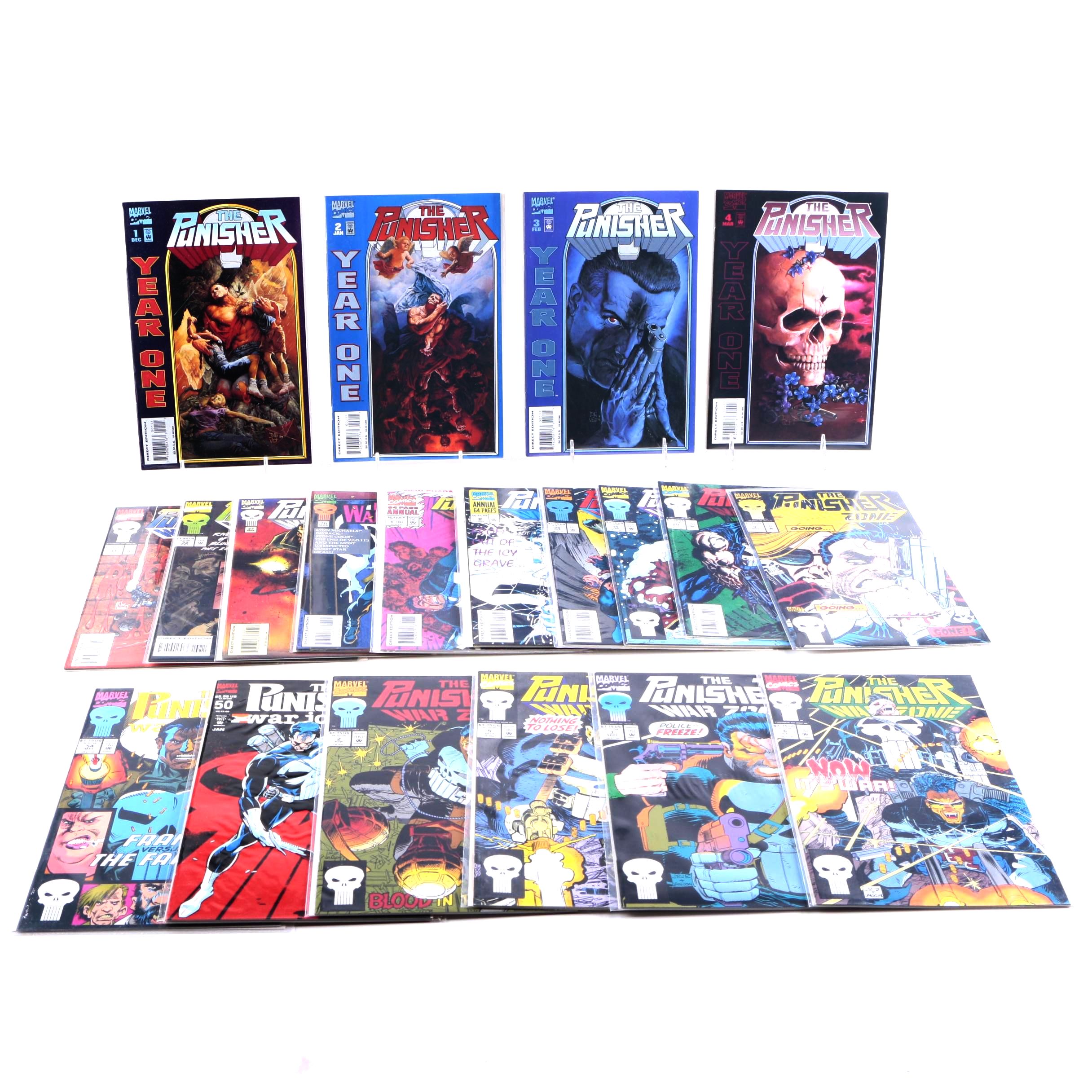 Twenty Assorted "Punisher" Titles