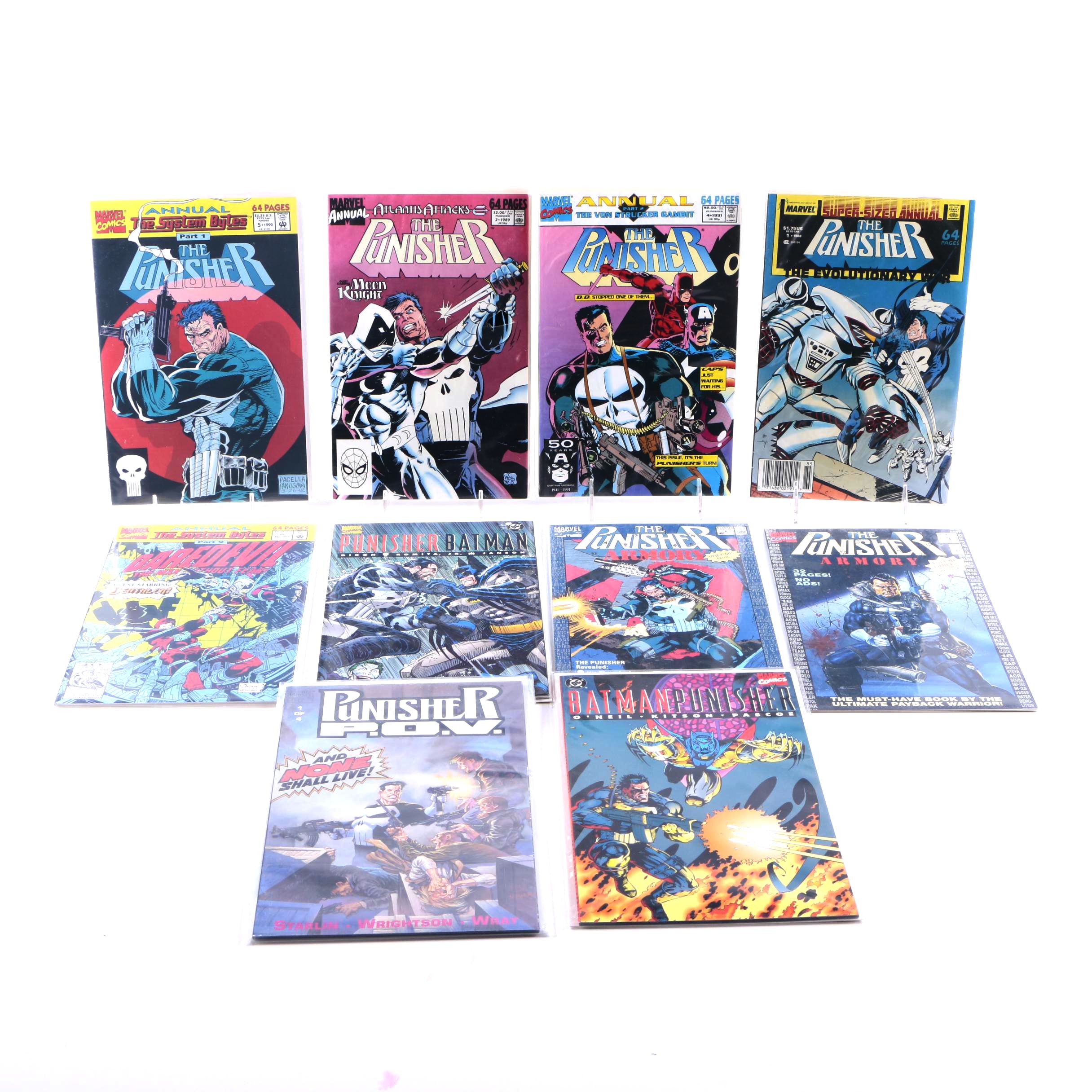 Ten Special Edition "Punisher" Titles