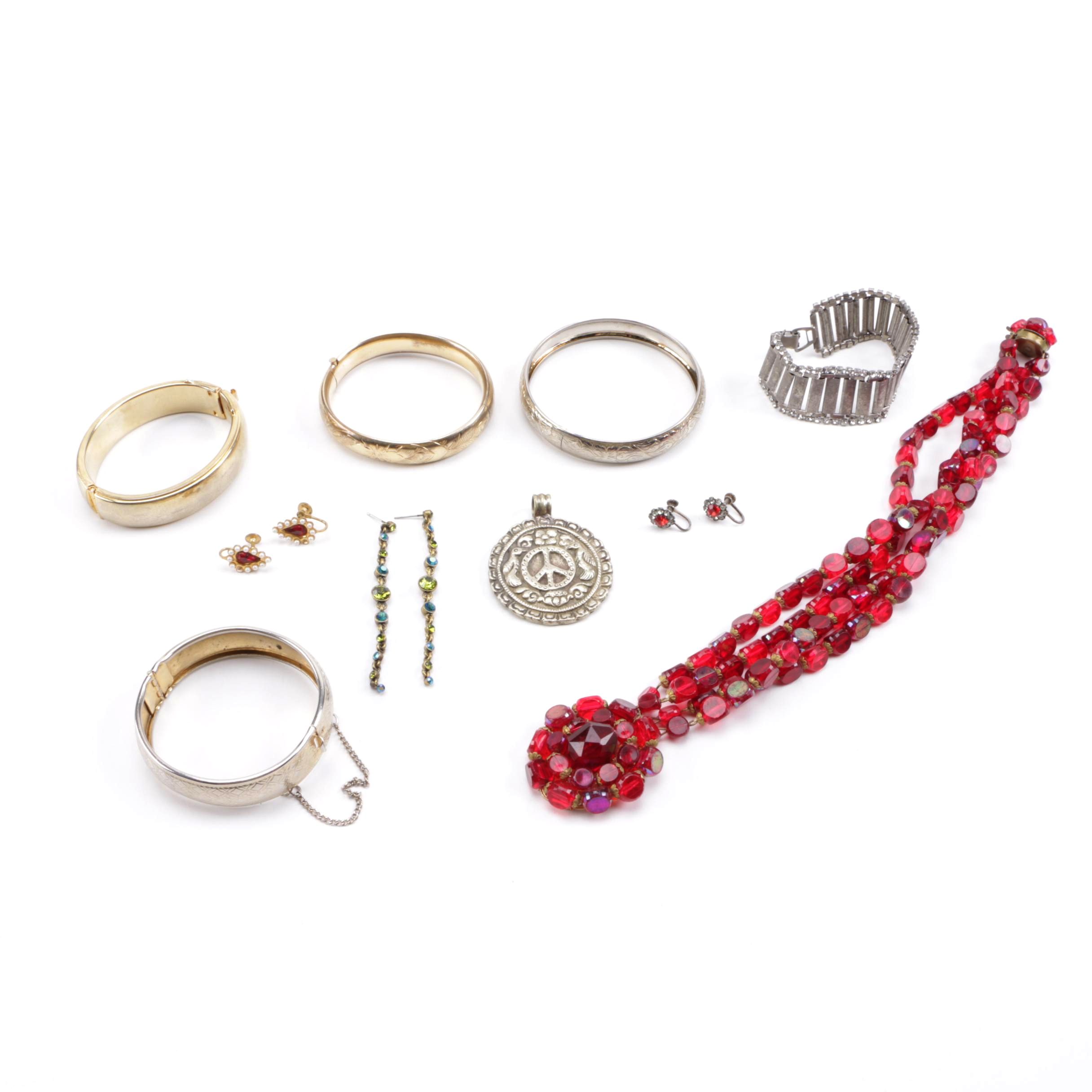 Assortment of Vintage and Modern Jewelry