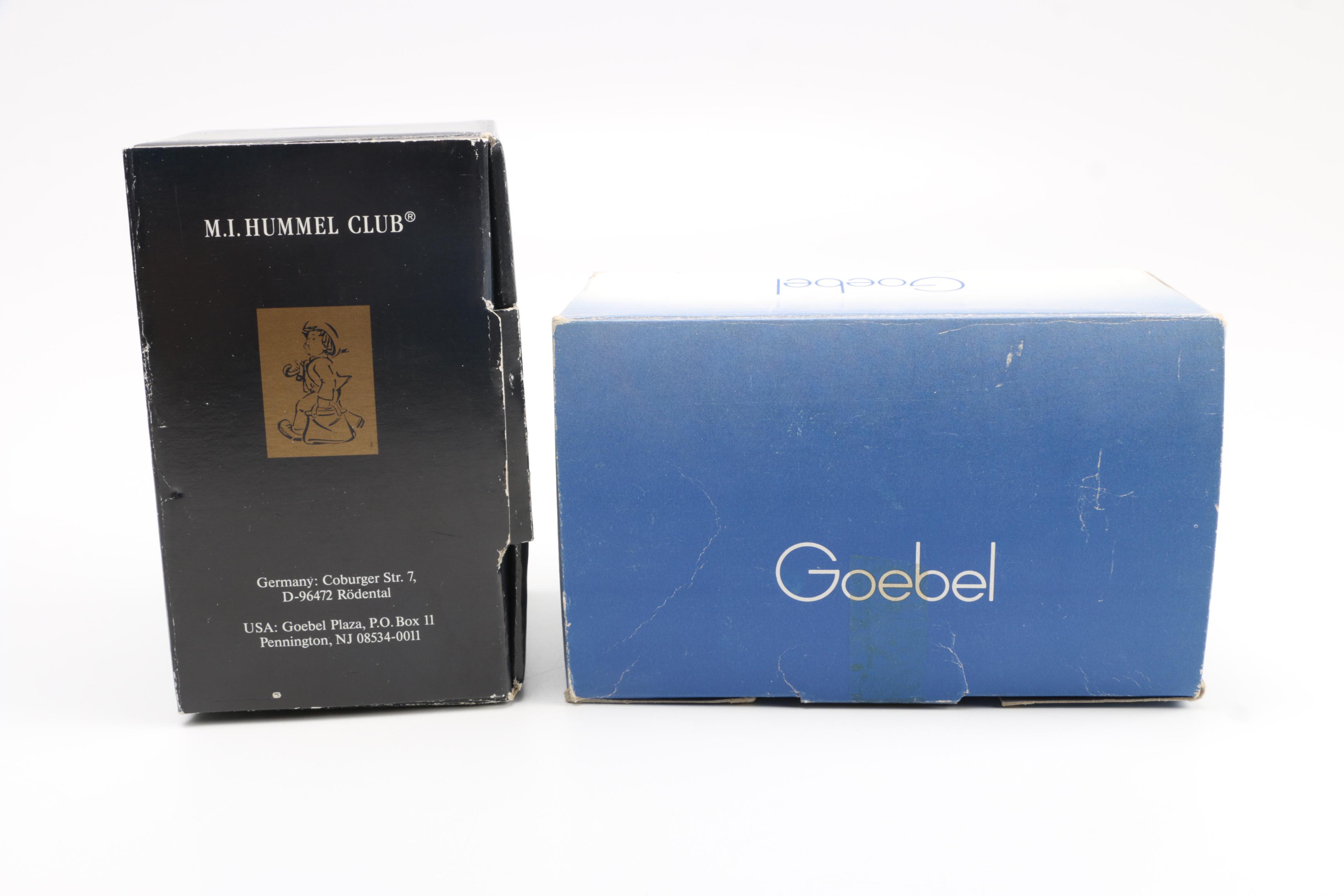 Hummel "Strum Along" and "On Holiday" Figurines