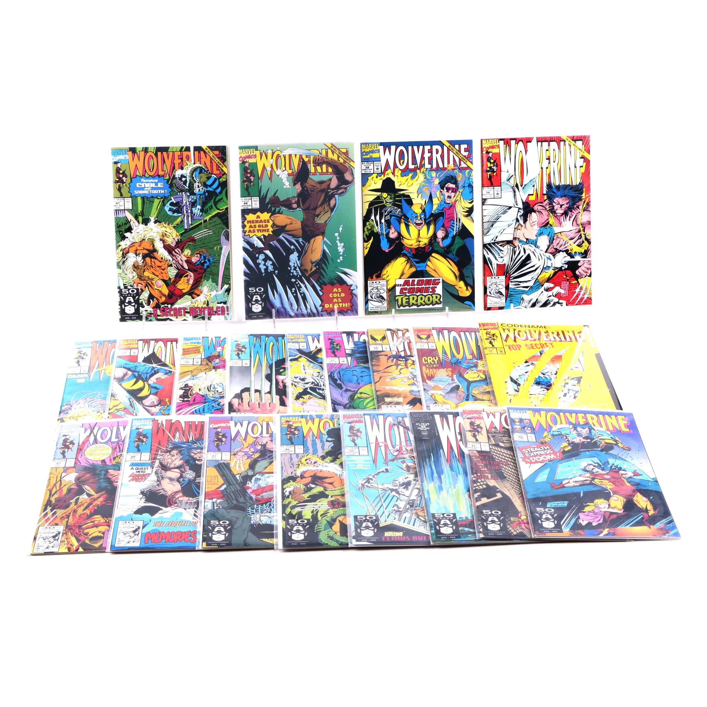 "Wolverine" Series 1 Issues #40-60