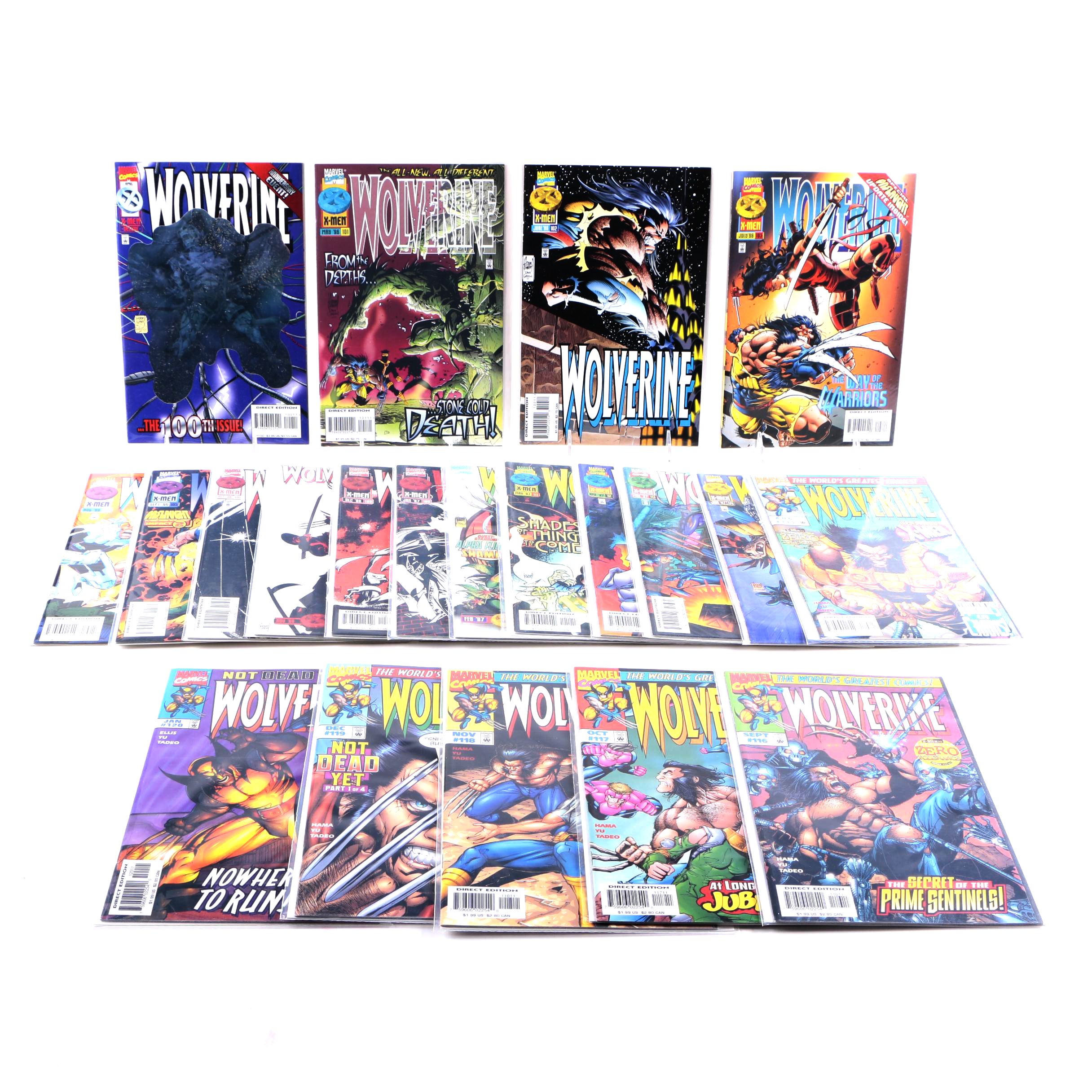 "Wolverine" Series 1 Issues 100-120