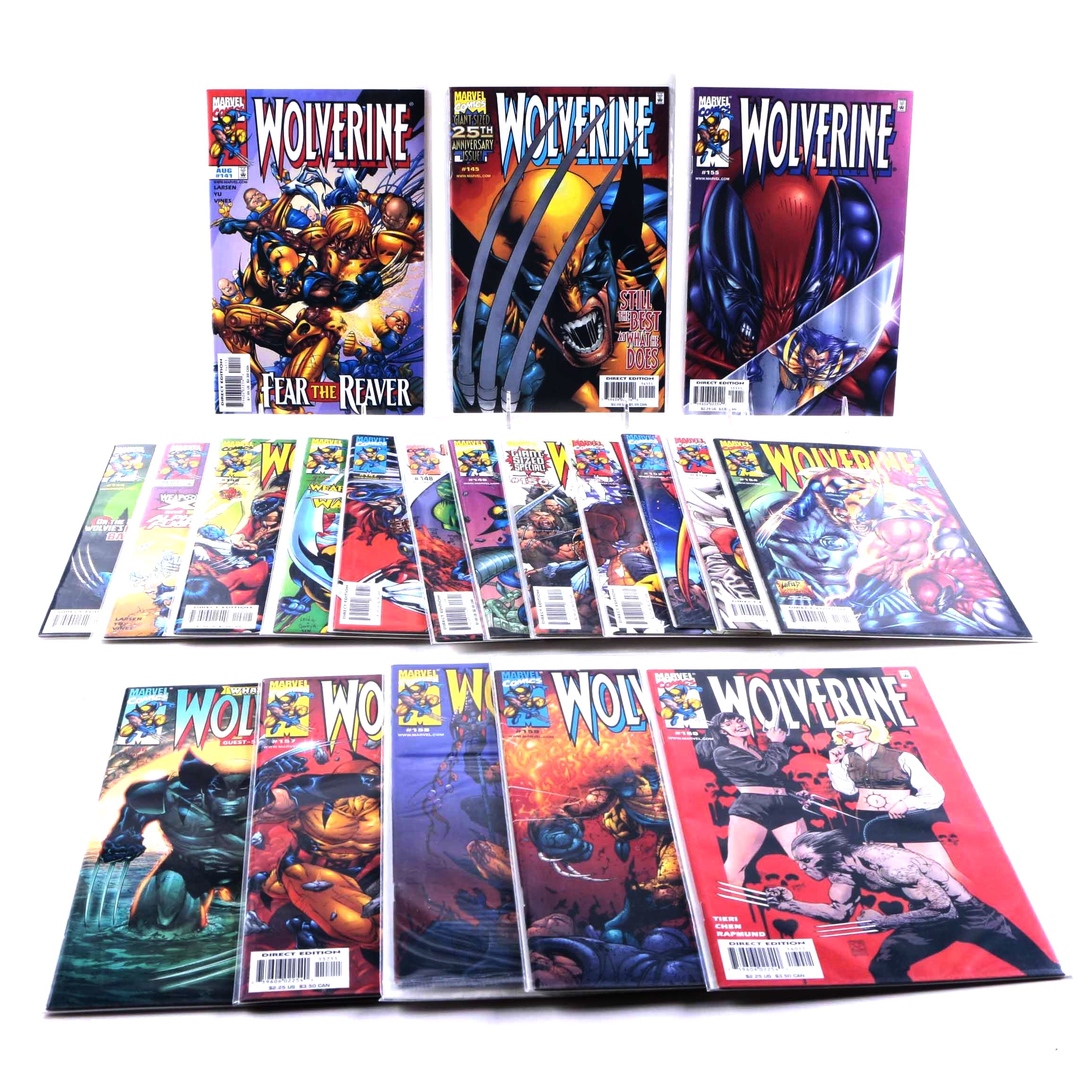 "Wolverine" Series 1 Issues 141-160