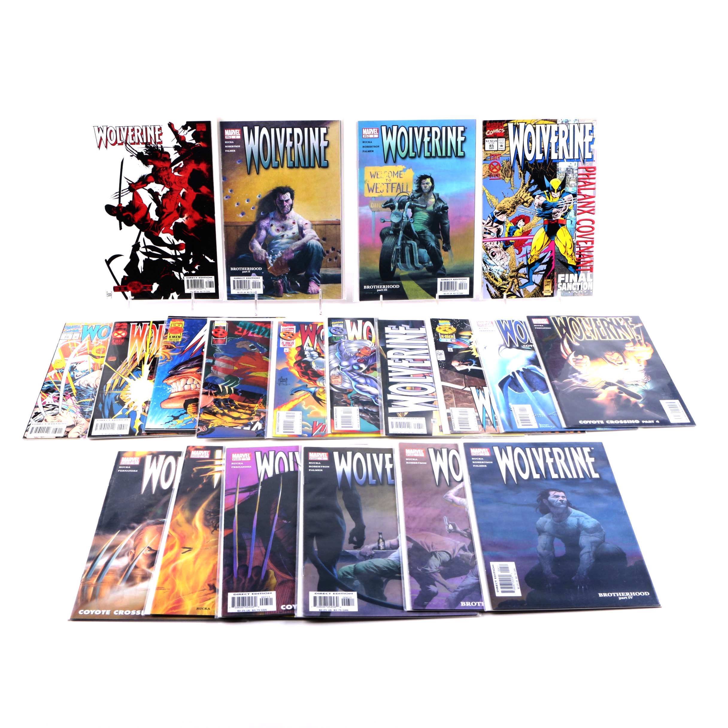 Assortment of Twenty "Wolverine" Comics