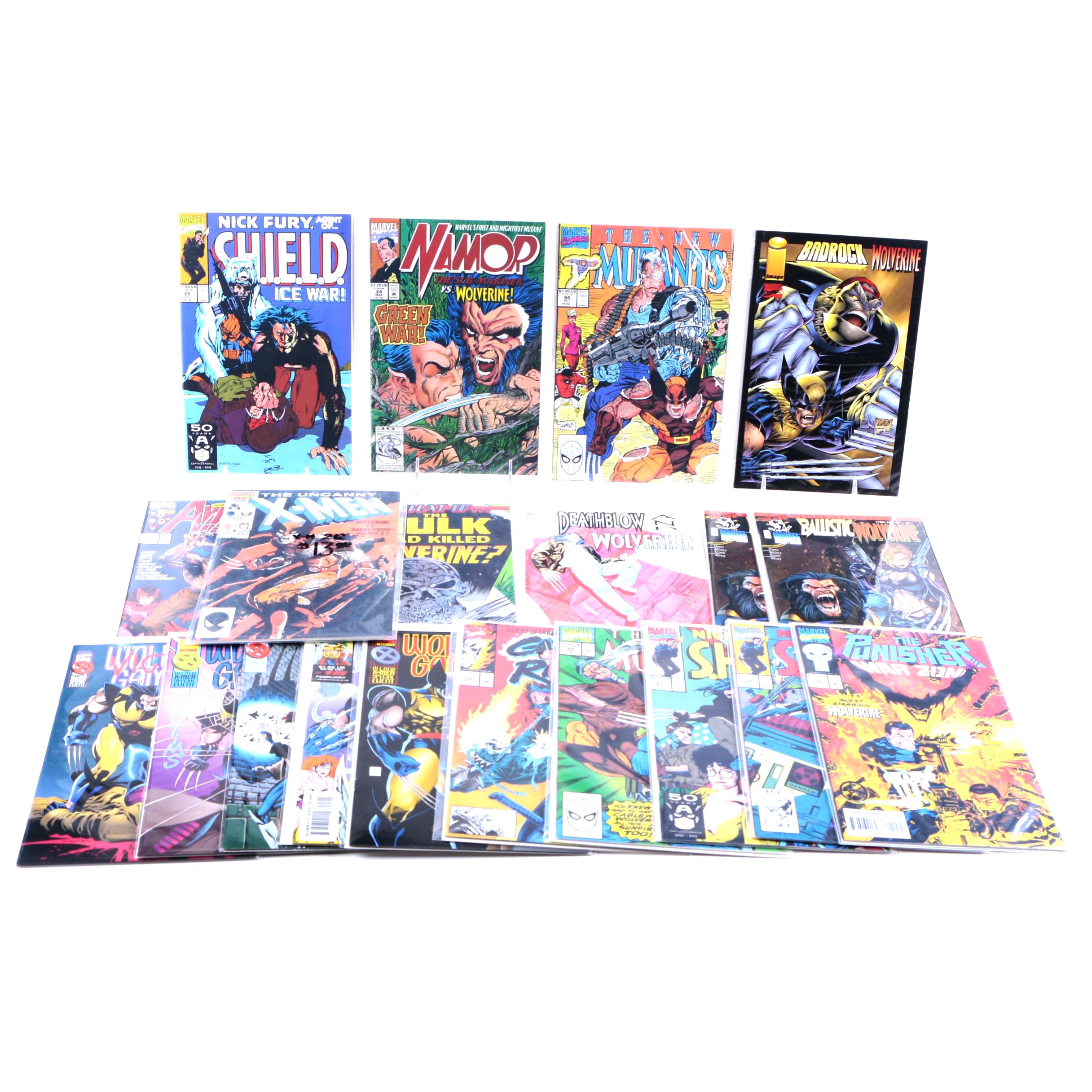 Assorted Modern Age Comics featuring Wolverine