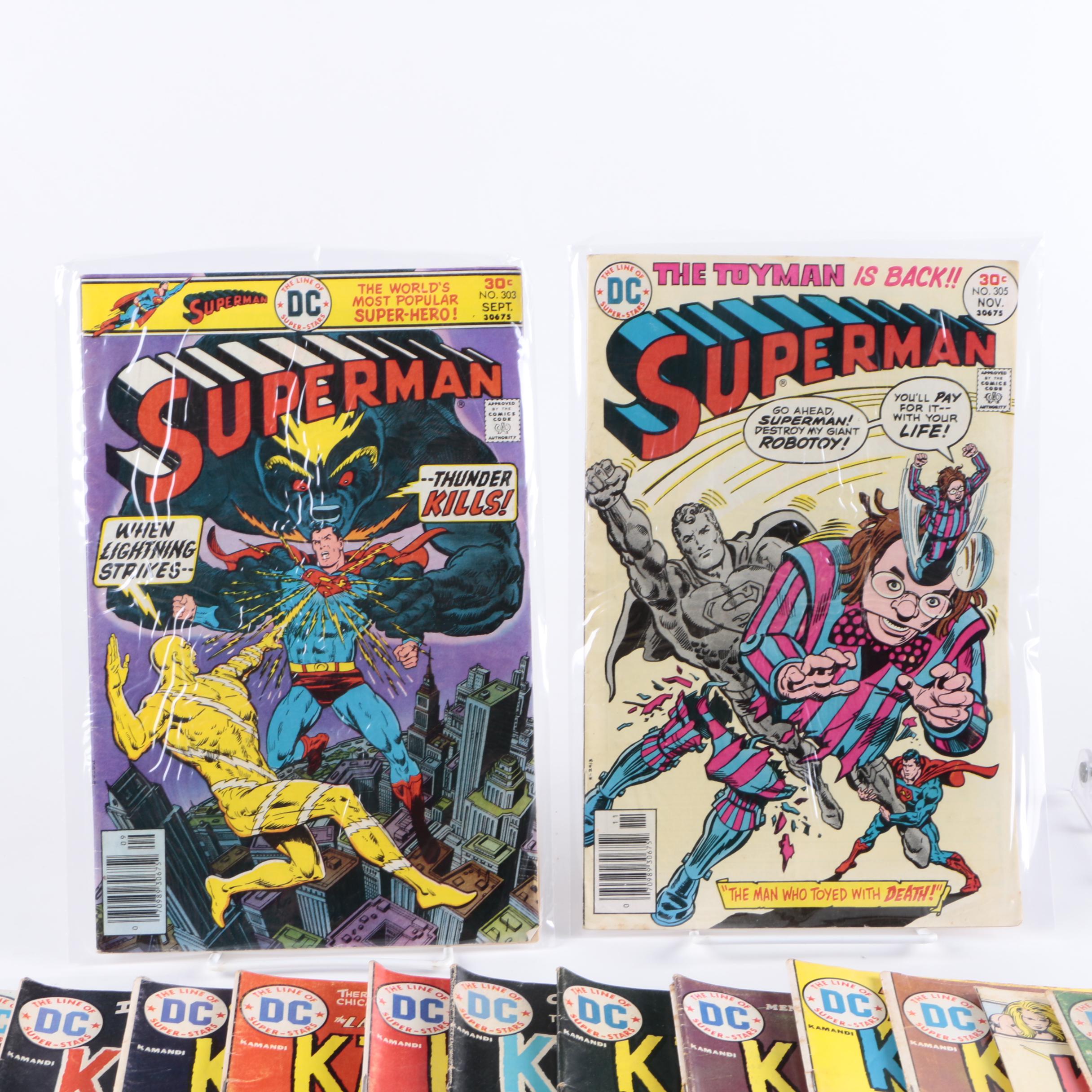 Bronze Age Marvel and D.C Comics