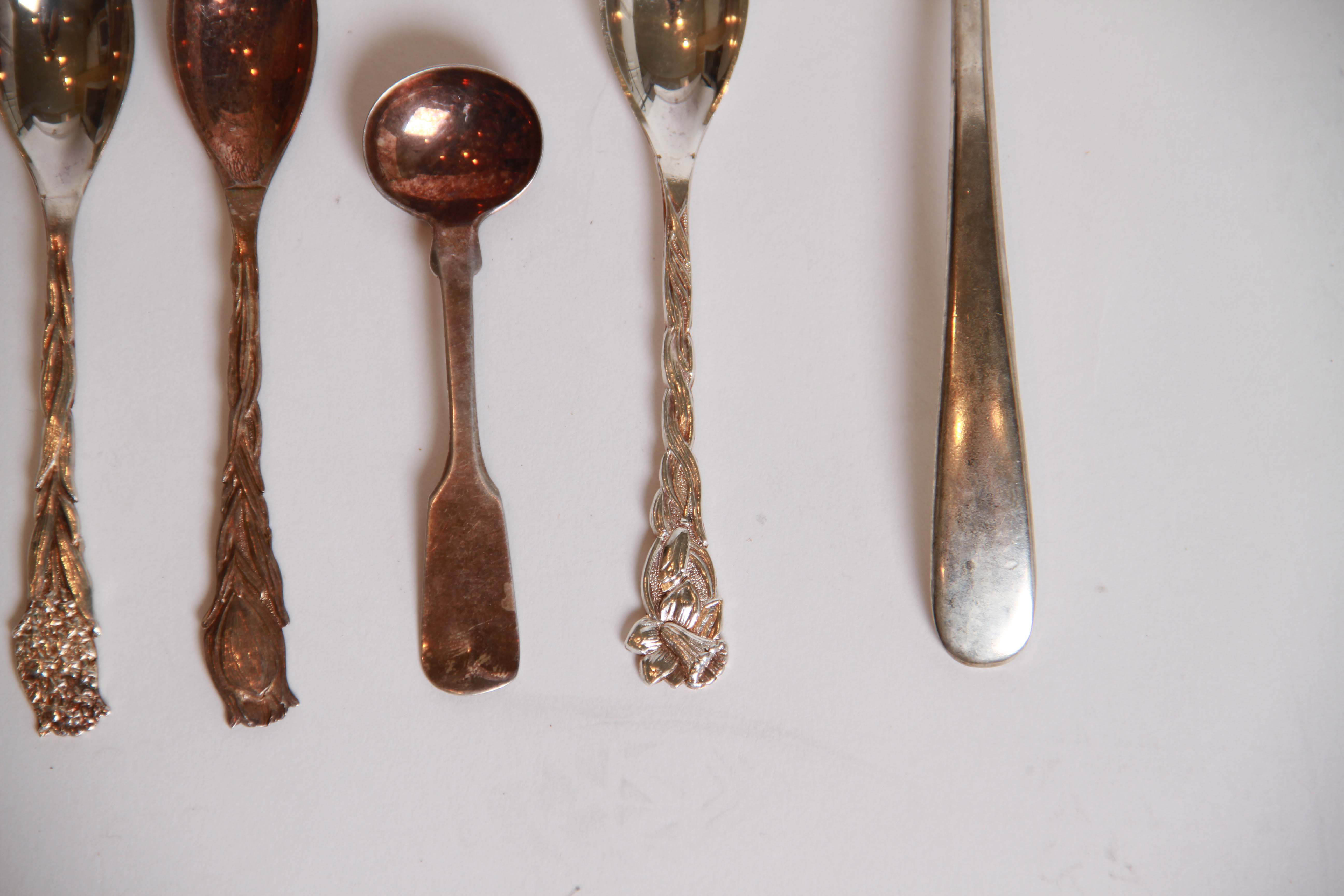 Silver Plate and Silver Tone Flatware Collection