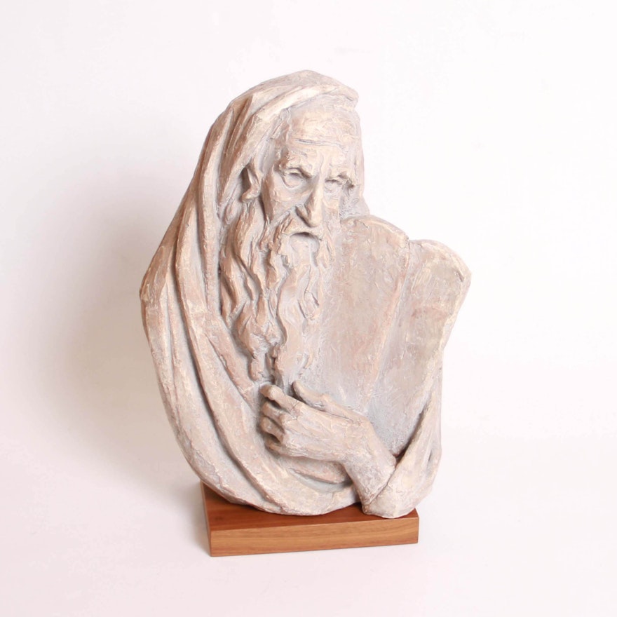 Plaster Sculpture of Moses