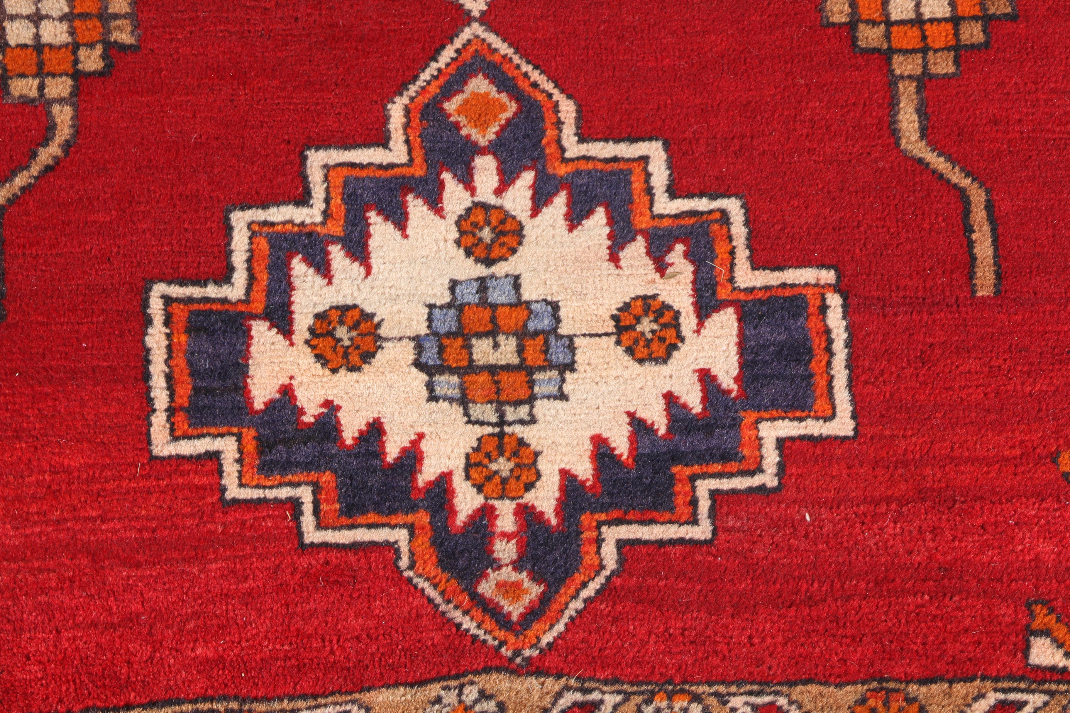 Hand-Knotted Persian Ardabil Area Rug