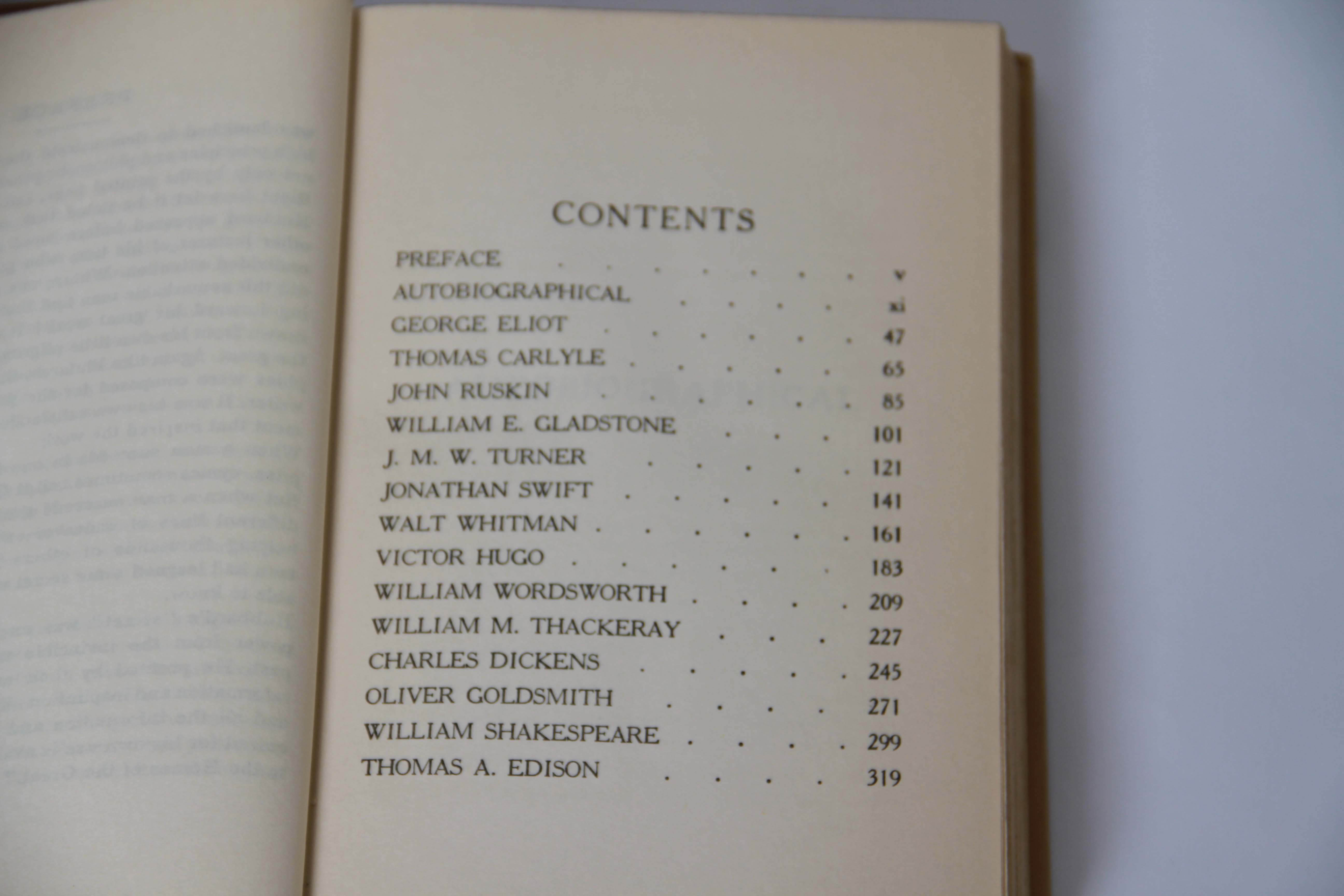 "Little Journeys To The Homes of The Great" by Elbert Hubbard Book Set