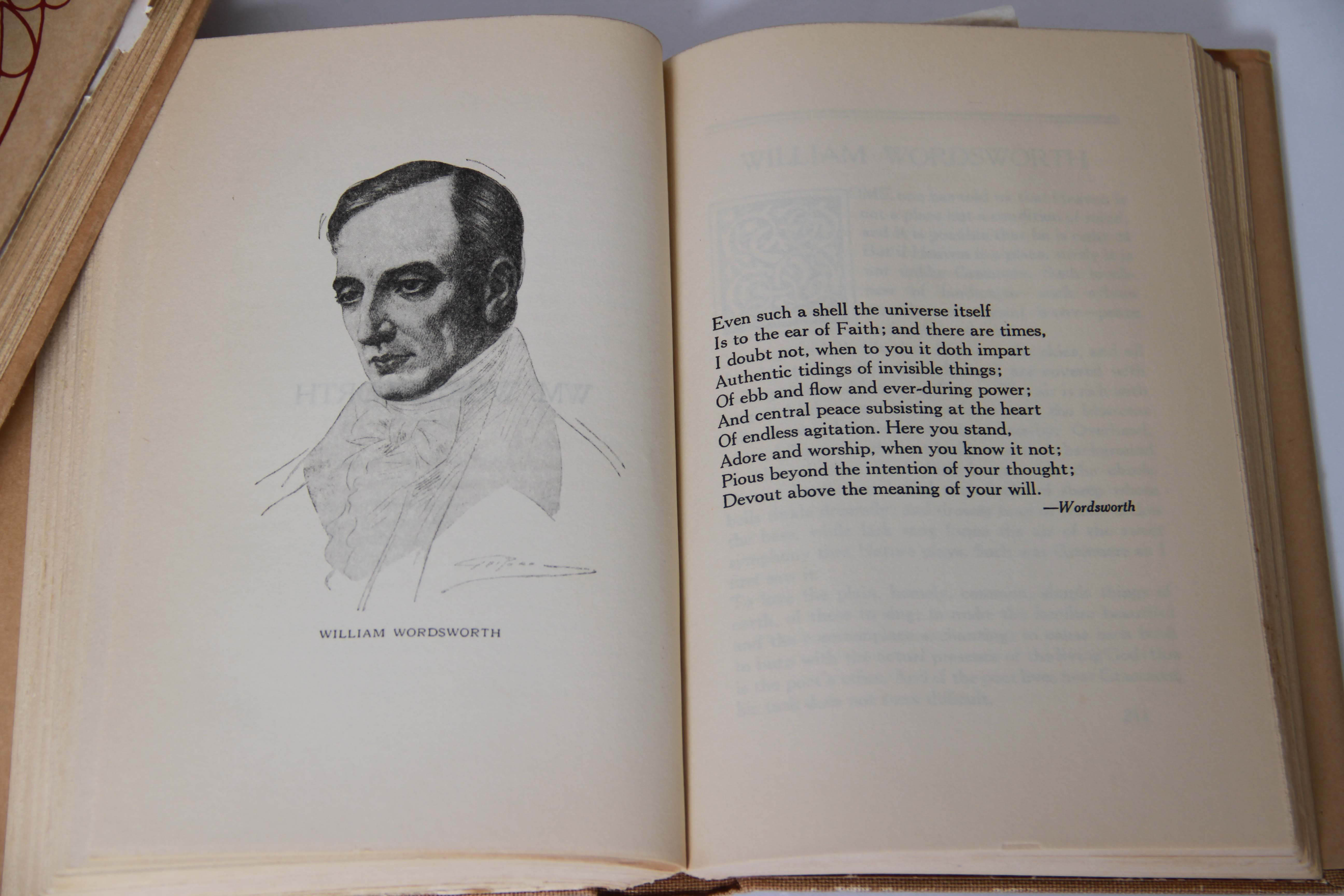 "Little Journeys To The Homes of The Great" by Elbert Hubbard Book Set