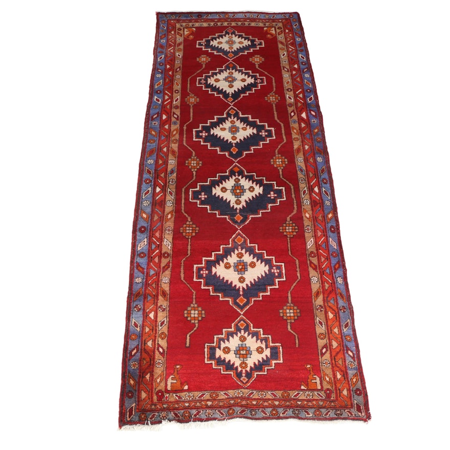 Hand-Knotted Persian Ardabil Area Rug
