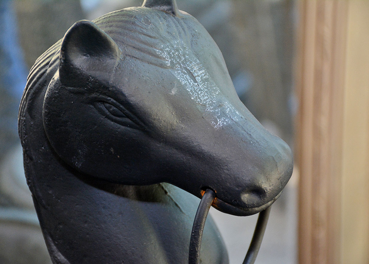 Cast Iron Hitching Post