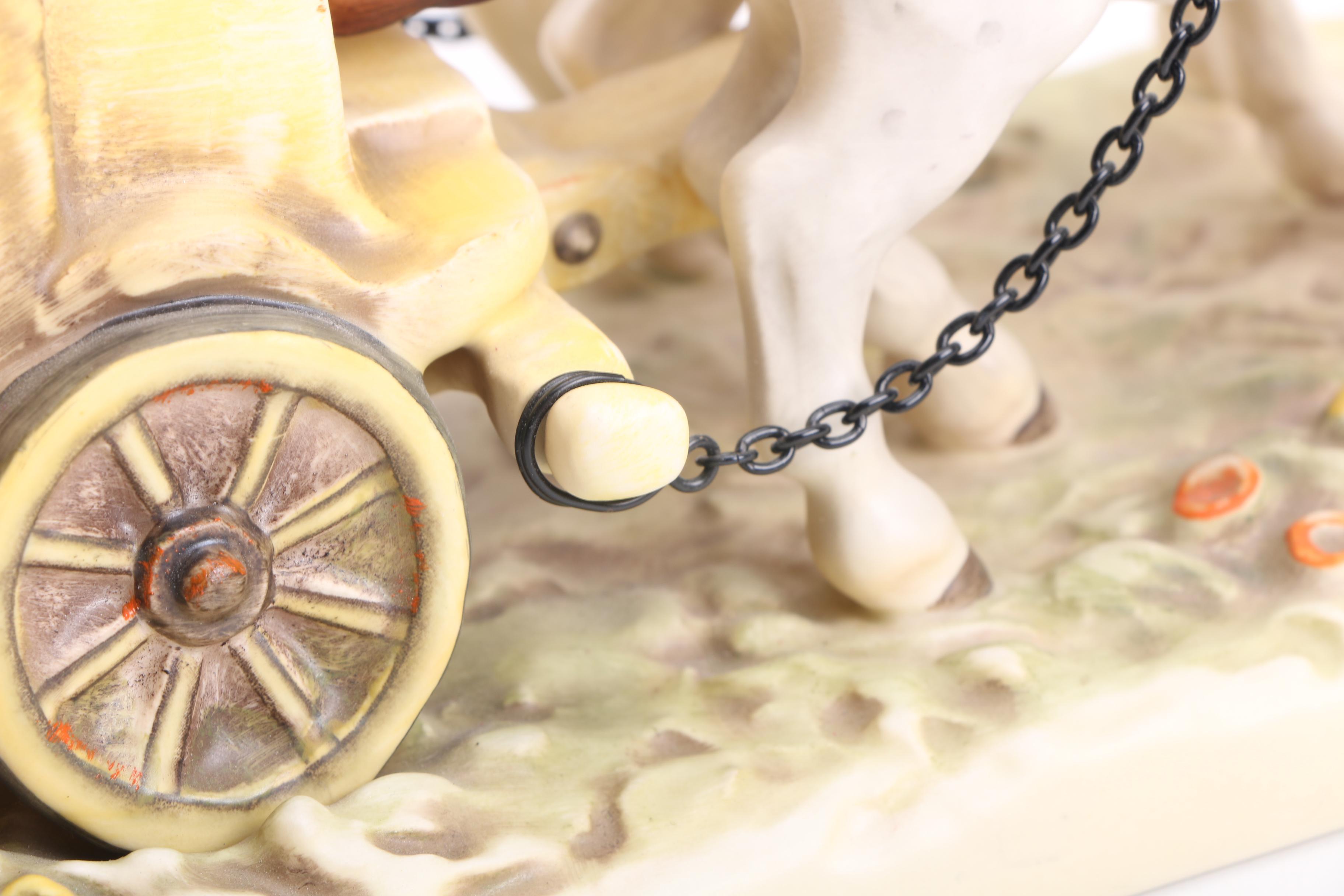 Horse and Buggy Hummel Figurine Titled "Fond Goodbye"