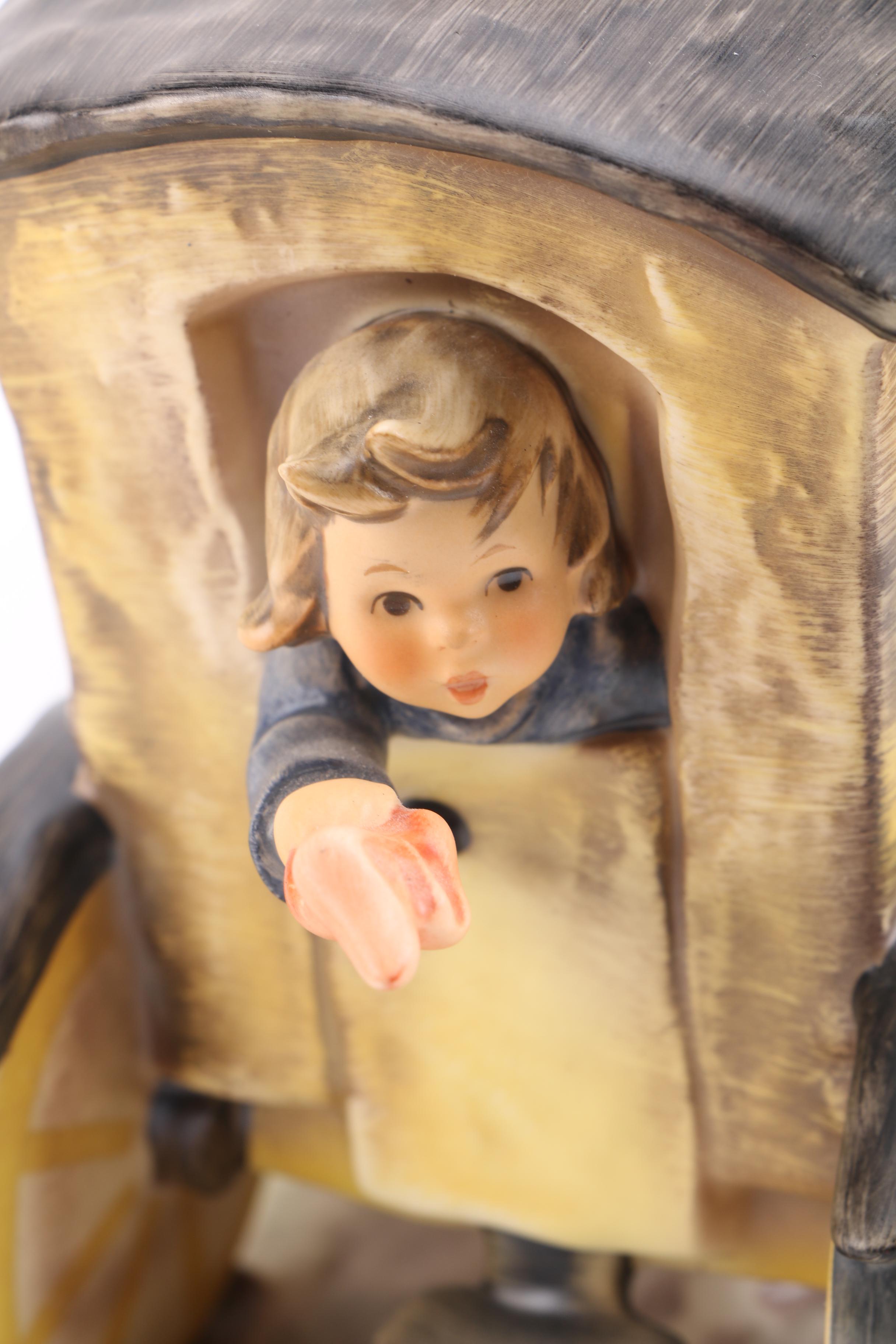 Horse and Buggy Hummel Figurine Titled "Fond Goodbye"