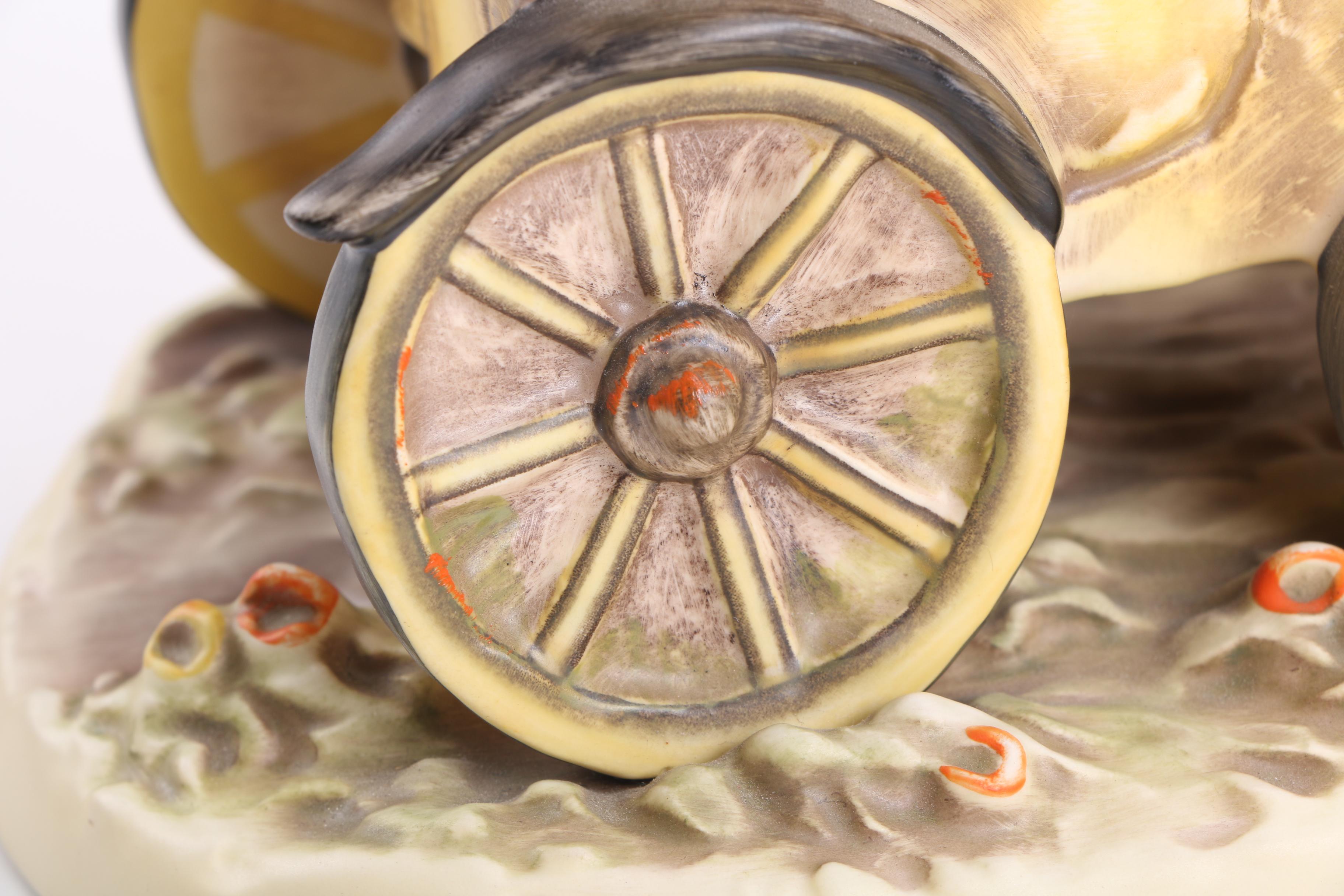 Horse and Buggy Hummel Figurine Titled "Fond Goodbye"