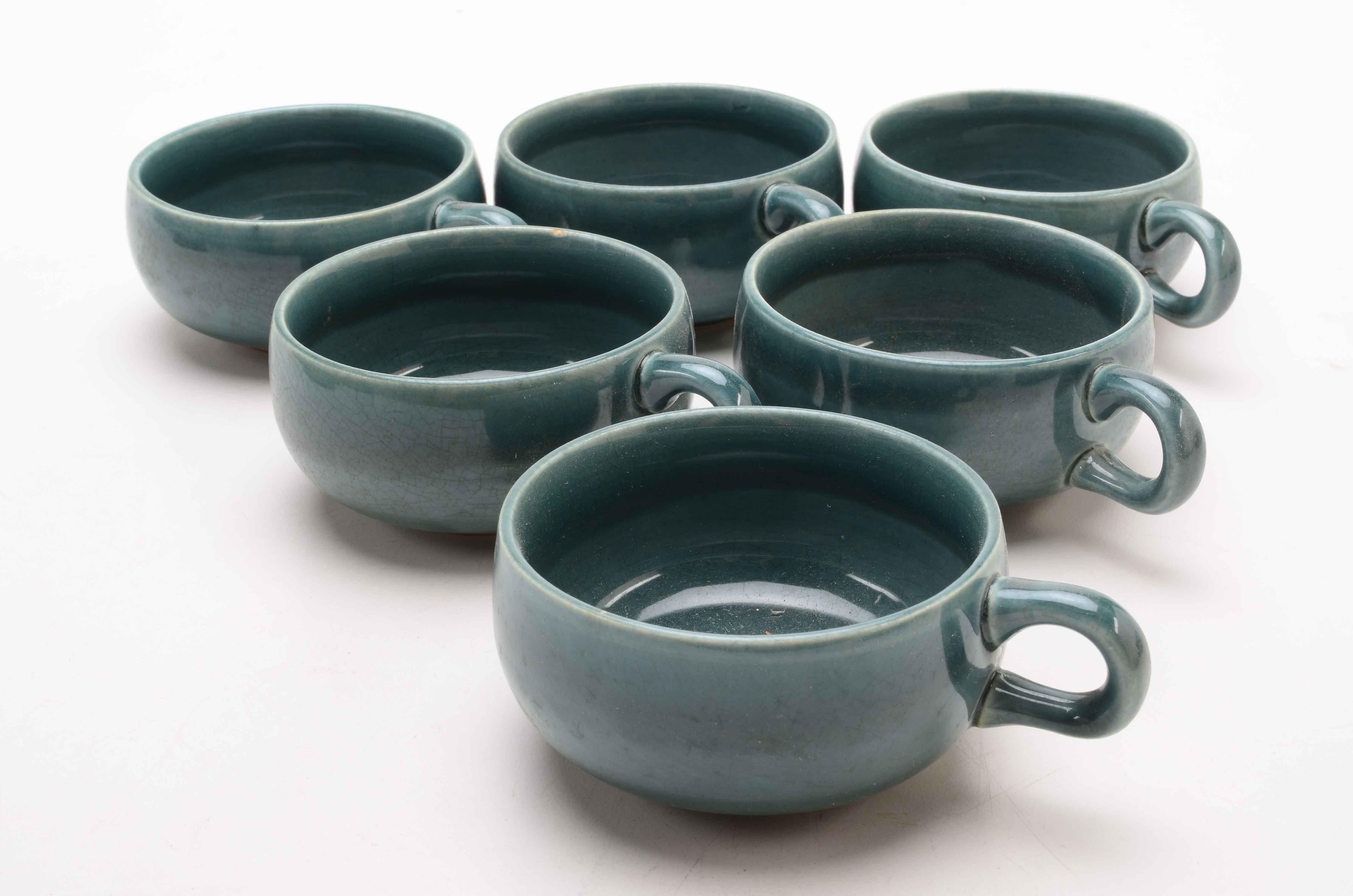 Russel Wright by Steubenville China Set in Seafoam Mint