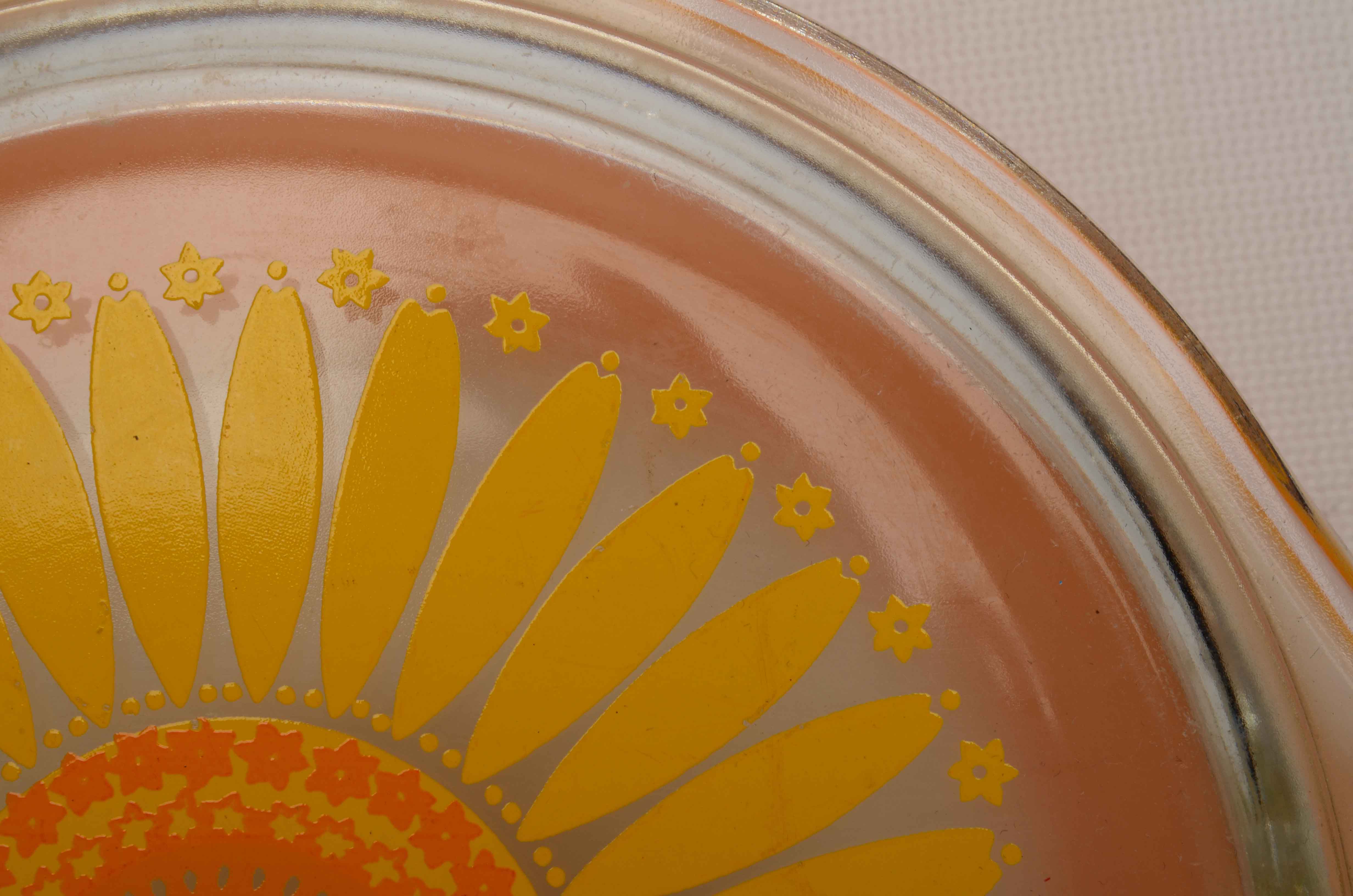 Pyrex Sunflower Casserole Dishes