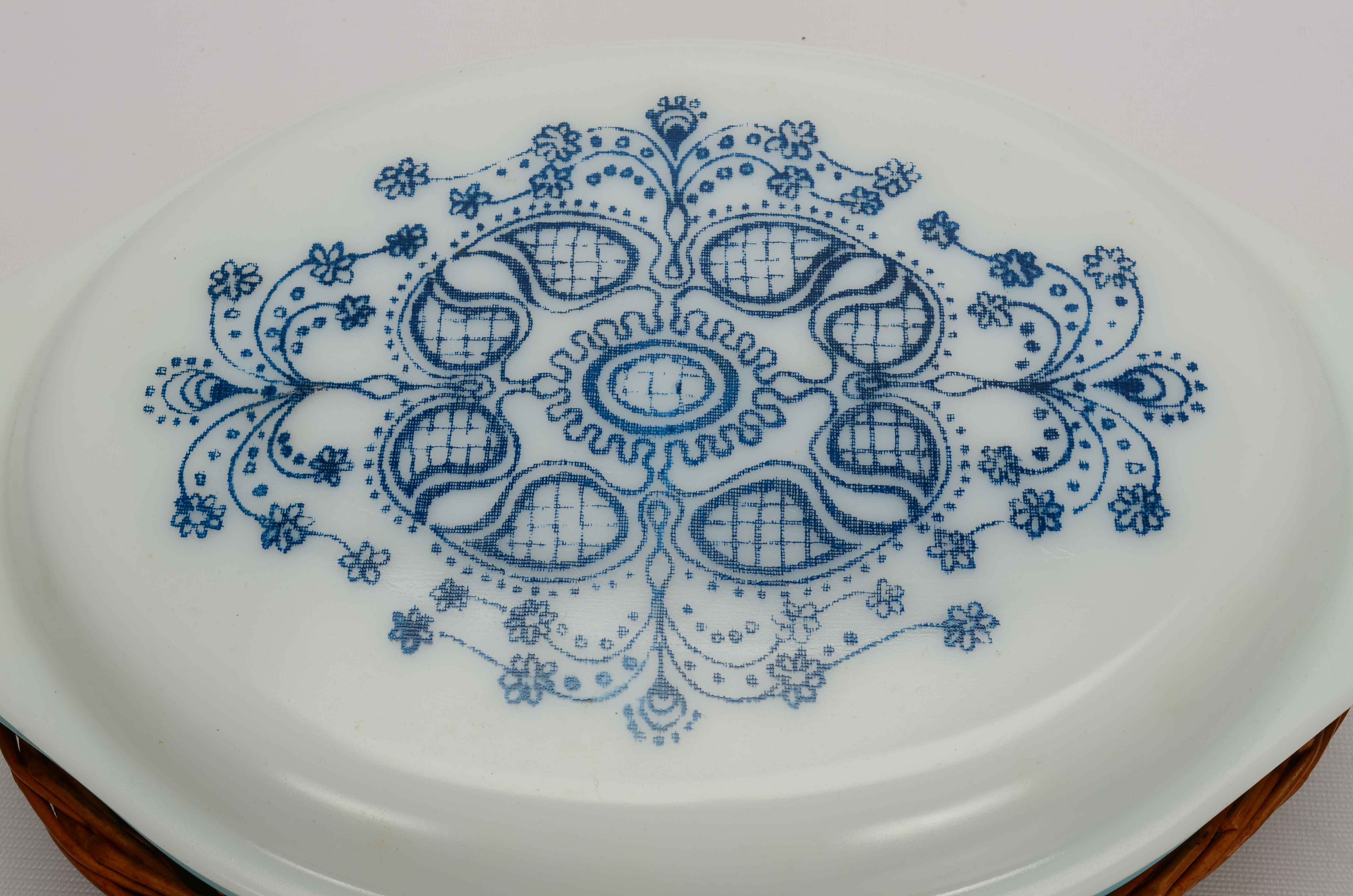 Blue Pyrex Dishes