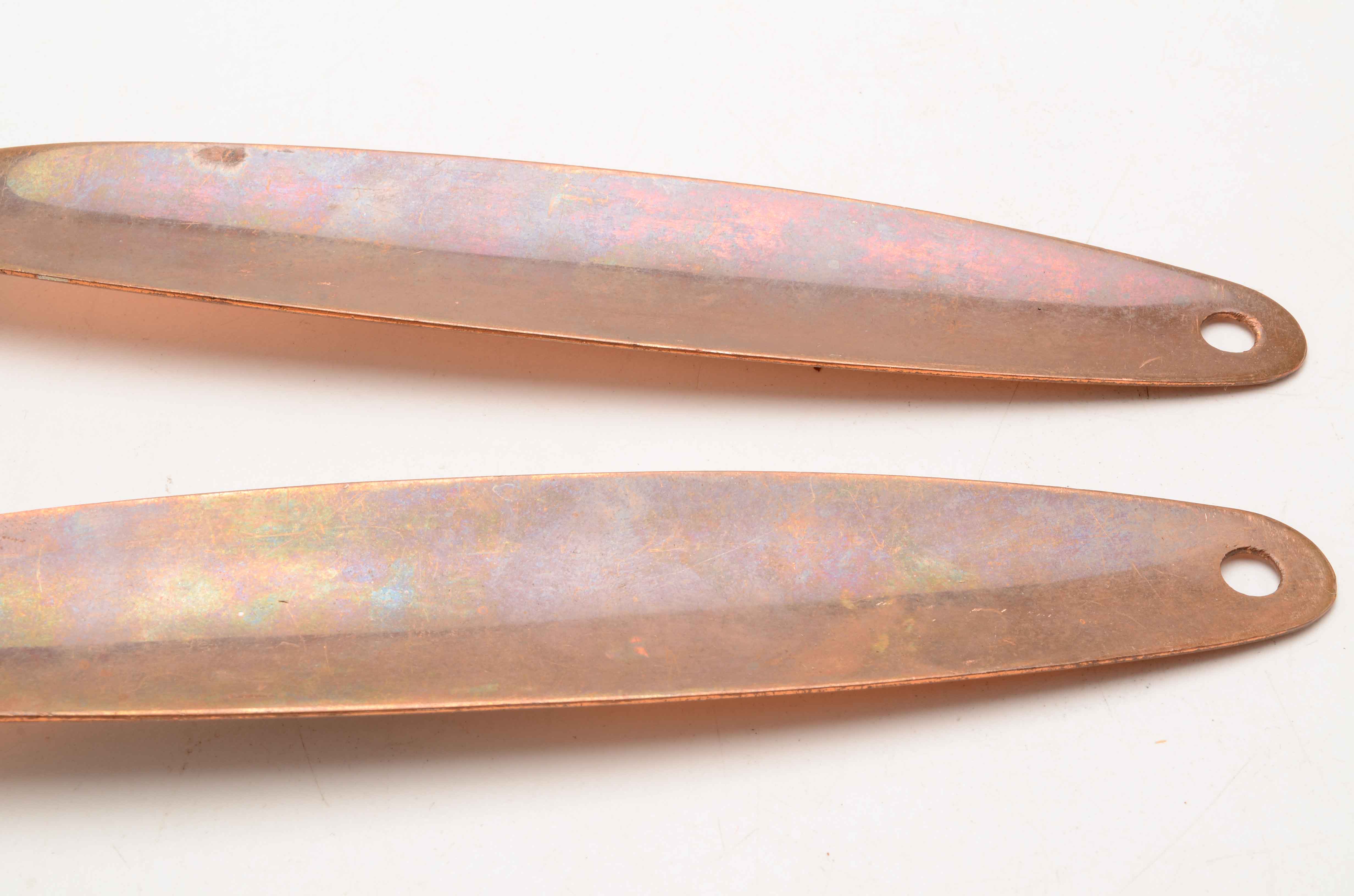 Coppercraft Guild Salad Serving Utensils