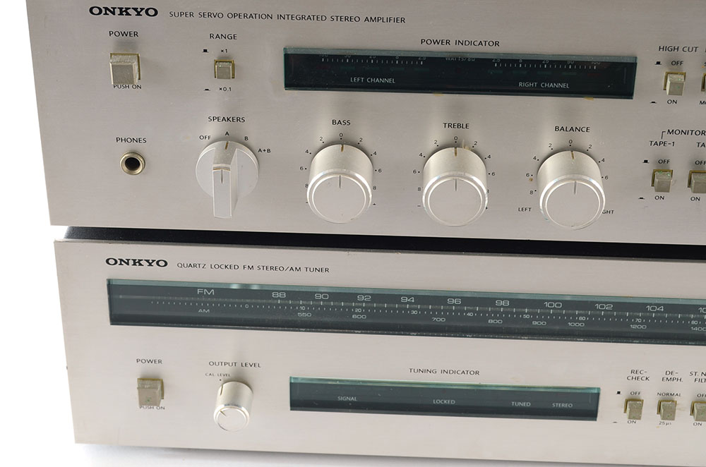 Onkyo Stereo Receiver and AM-FM Tuner