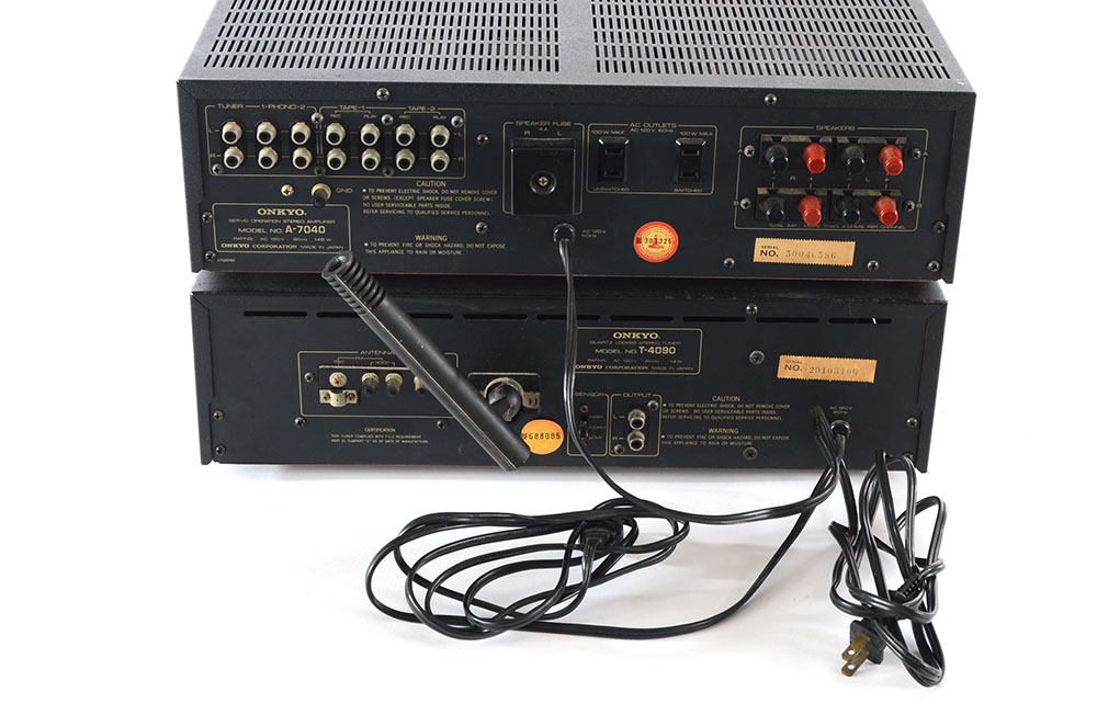 Onkyo Stereo Receiver and AM-FM Tuner