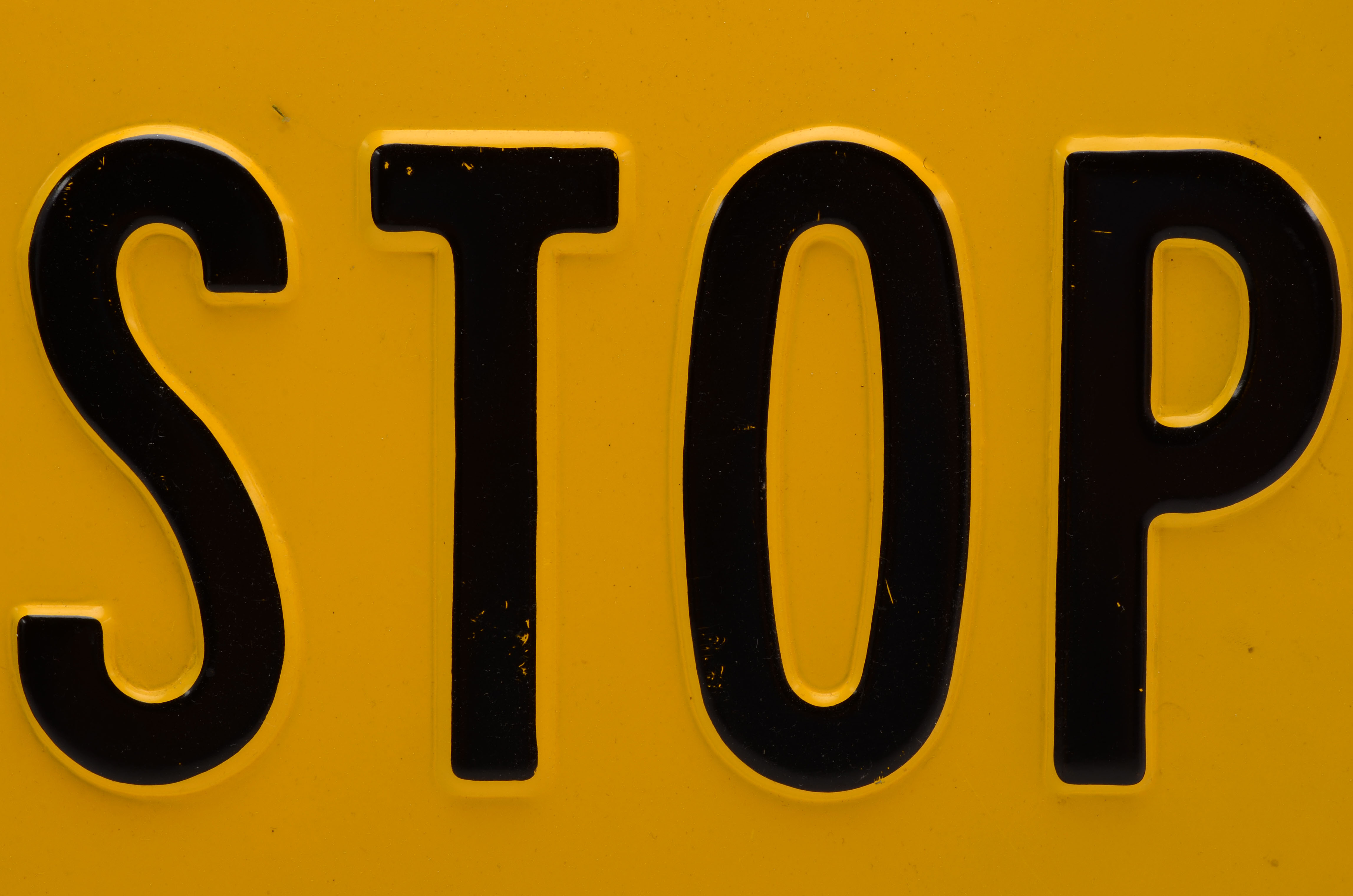 Pair of Vintage Metal Signs