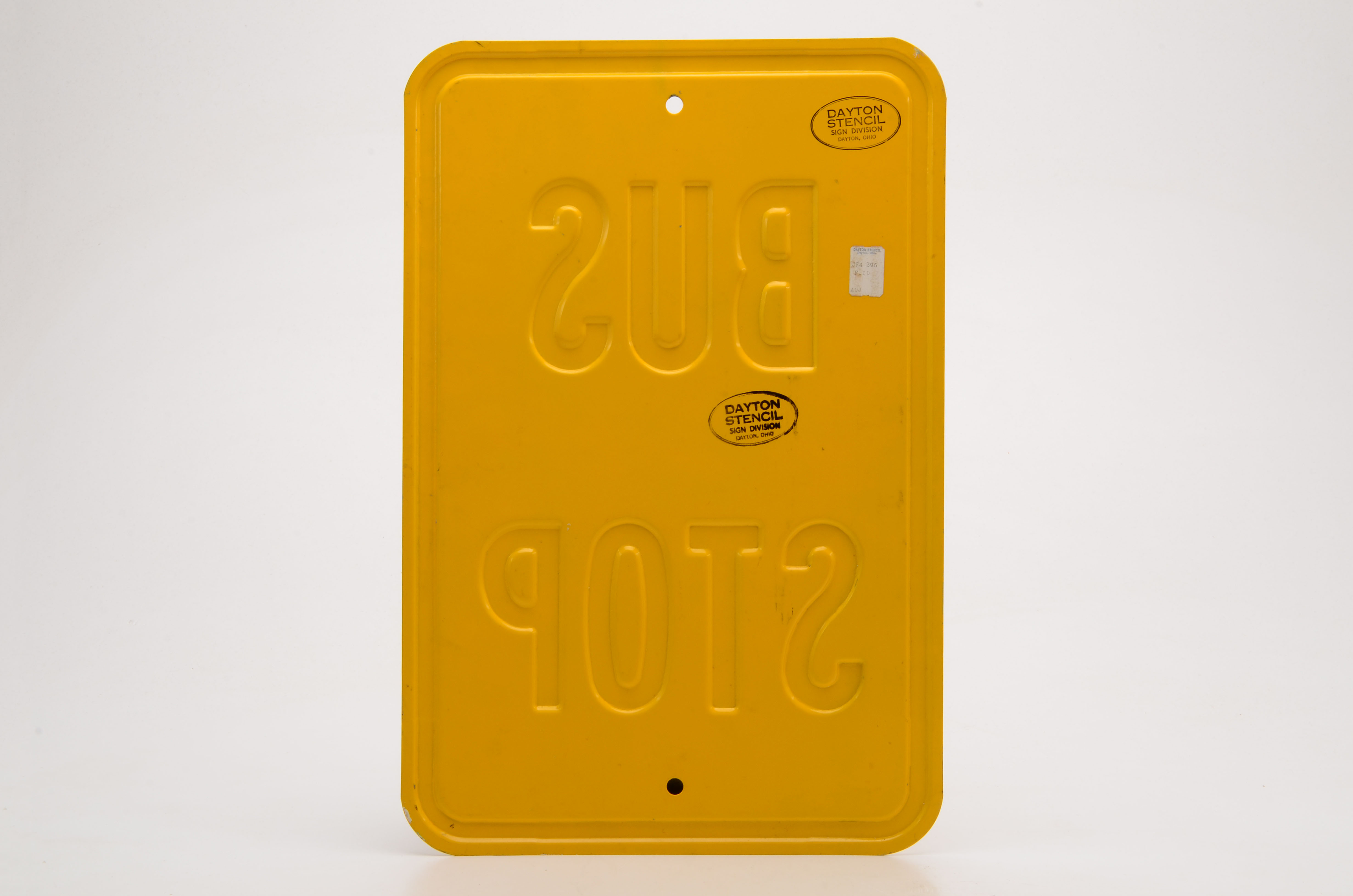 Pair of Vintage Metal Signs