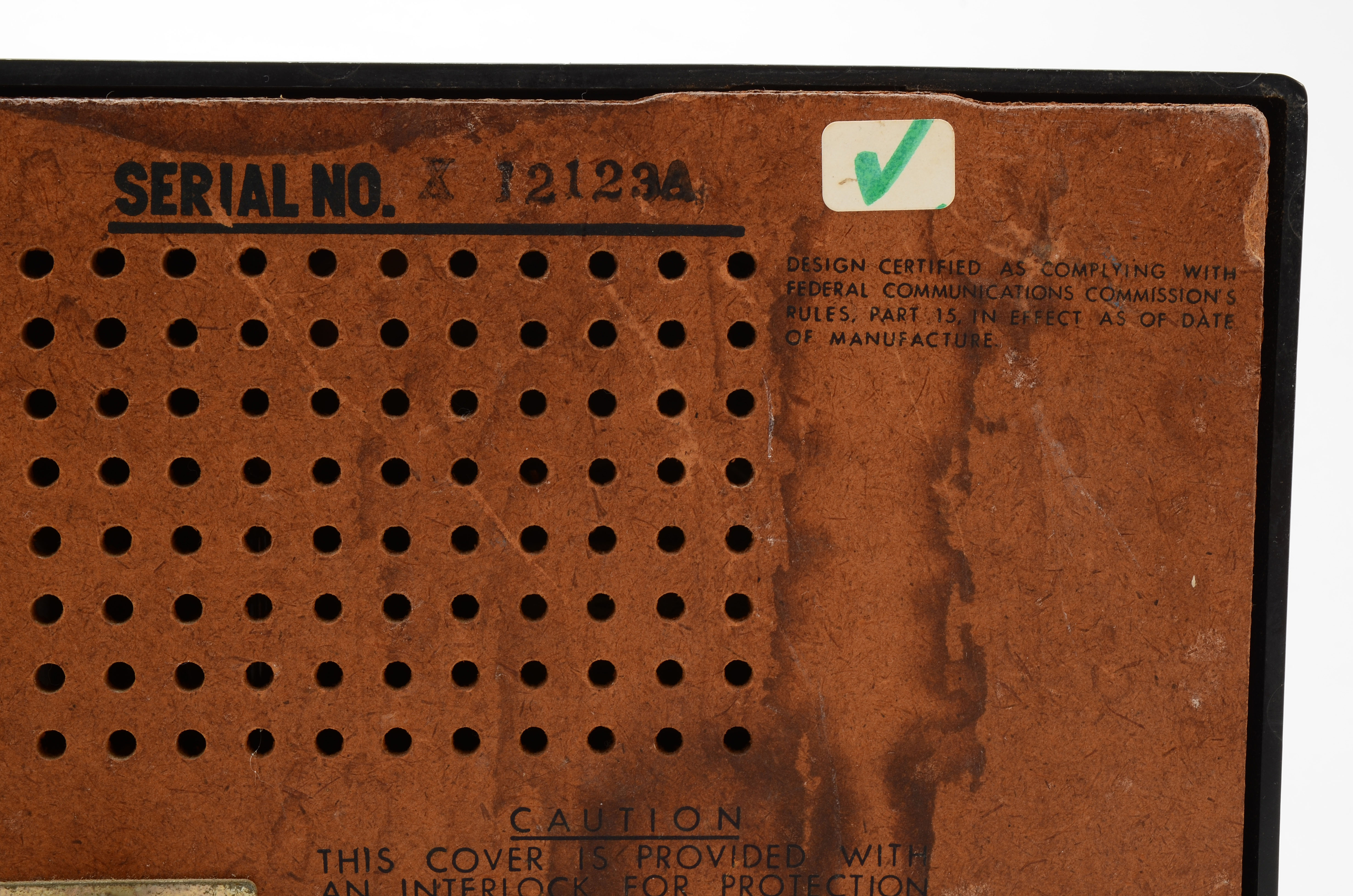 National Panasonic AM-FM Radio