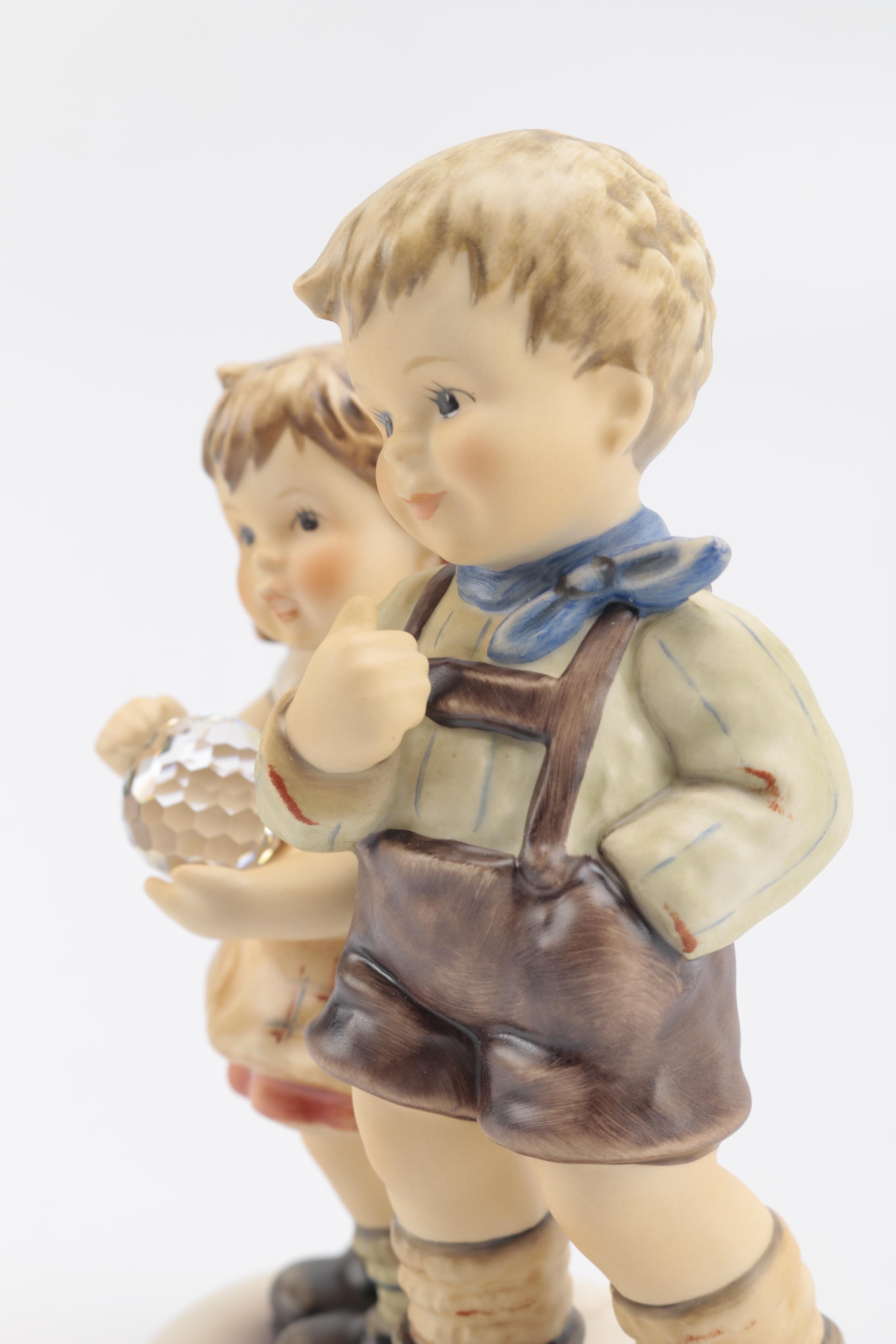 Hummel "She Caught It" Figurine