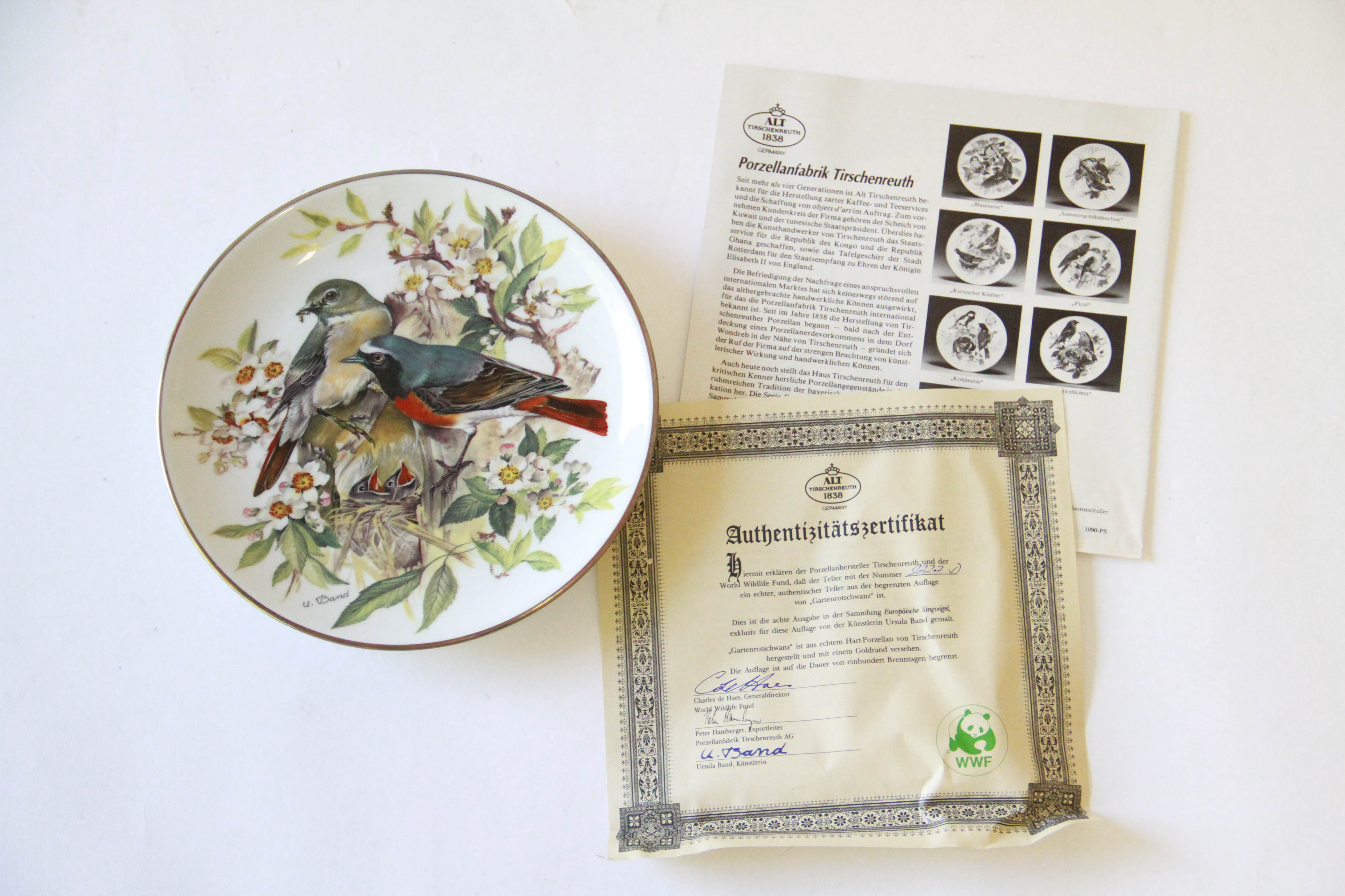 Alt Tirschenreuth World Wildlife Fund Plates