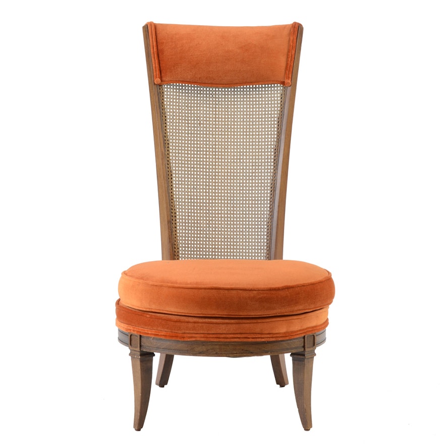 Mid Century Modern High Backed Chair