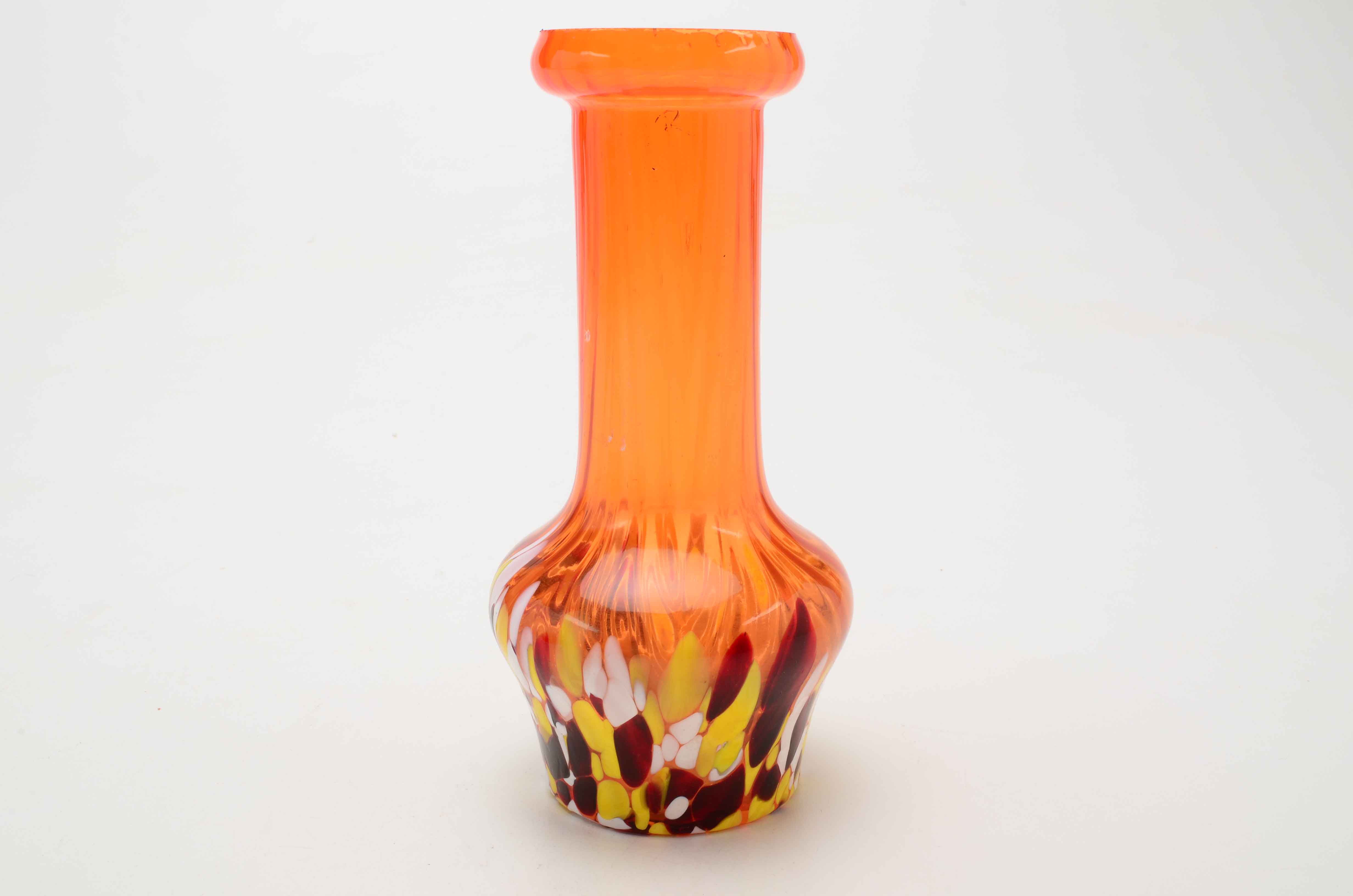Collection of Czech Spatter Art Glass