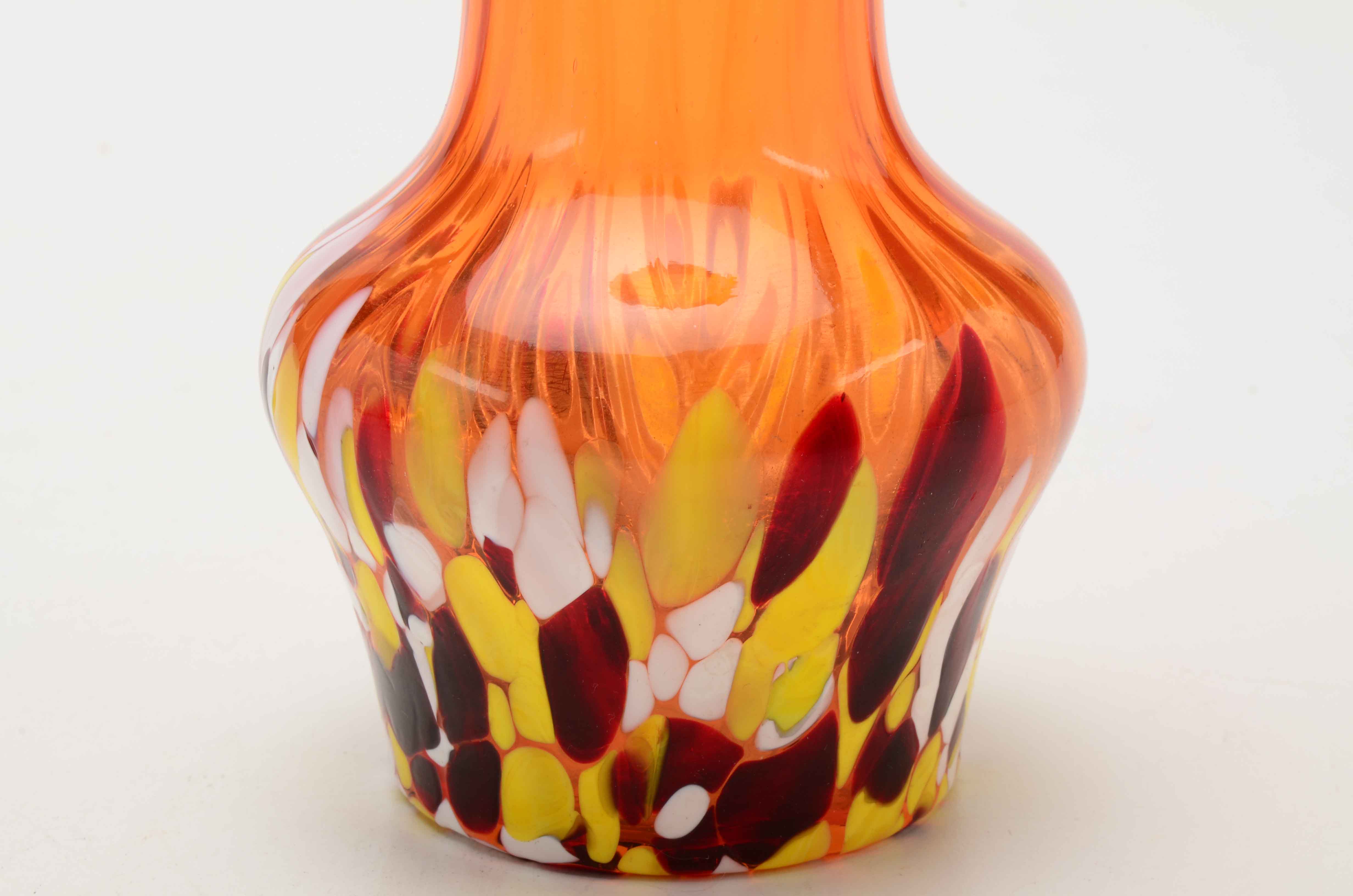 Collection of Czech Spatter Art Glass