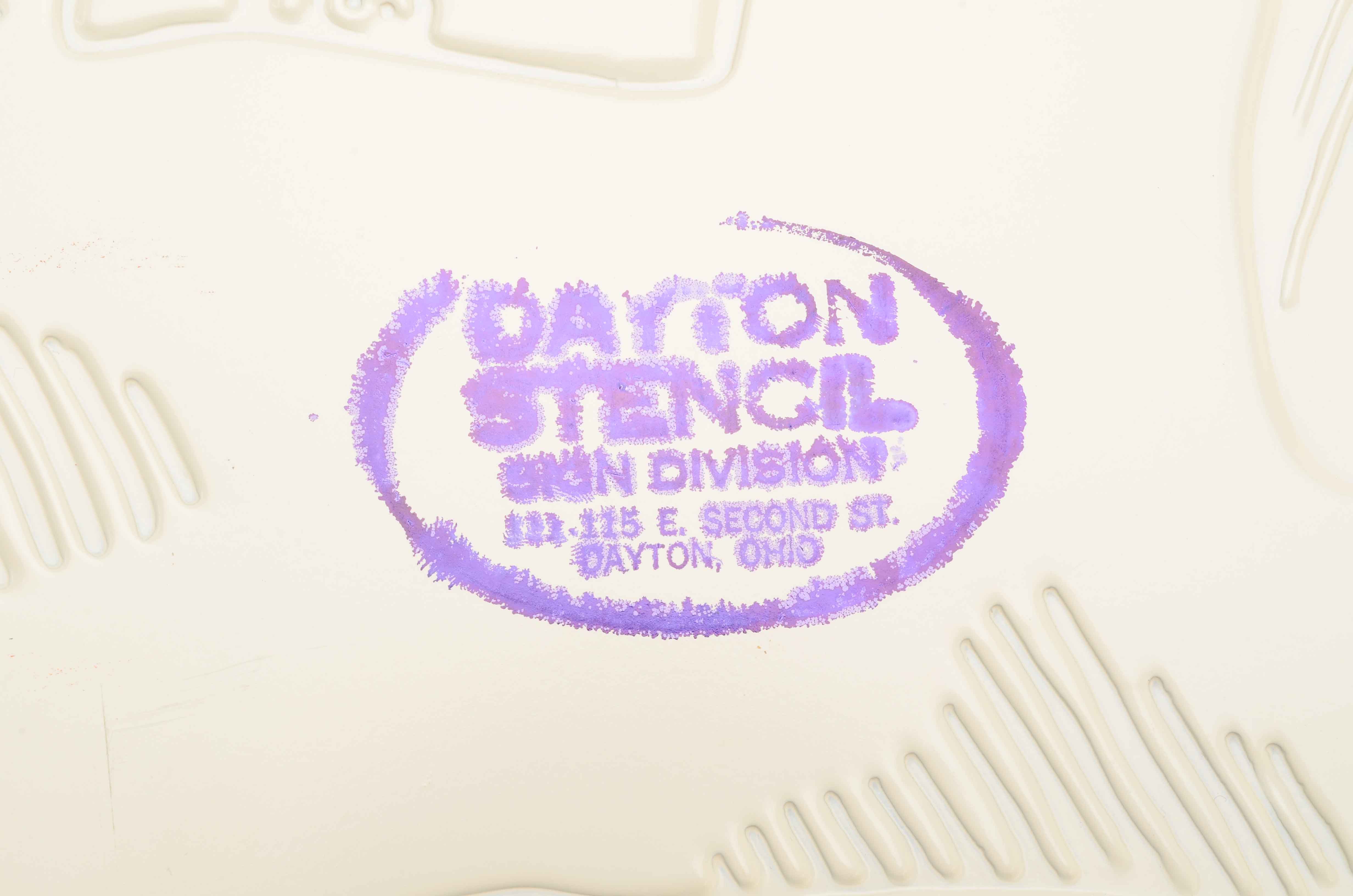 Vintage Metal Sign - Schoolgirl with Book