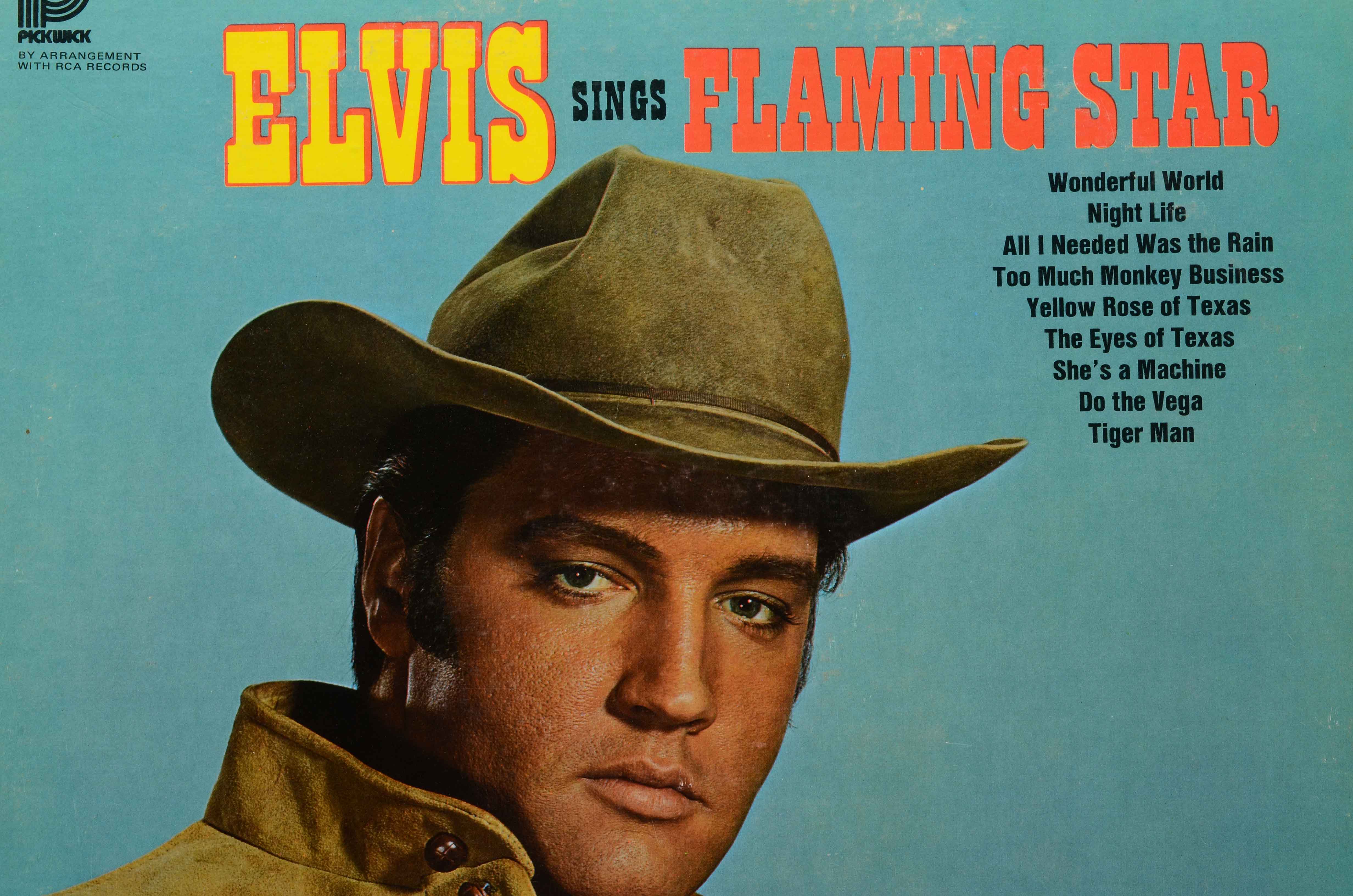 Elvis Presley "Separate Ways" and "Flaming Star" LPs