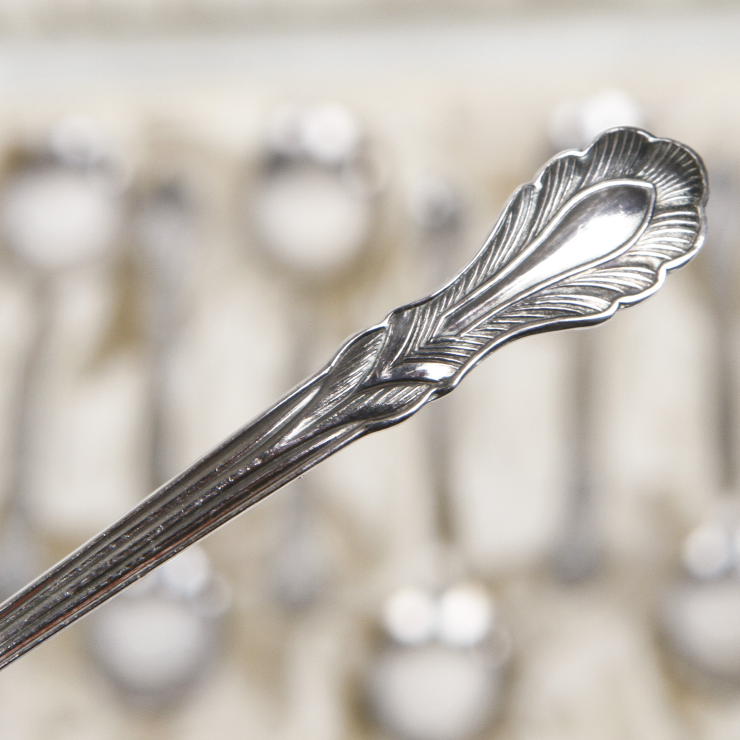 Swedish 830 Silver Spoons Circa 1950