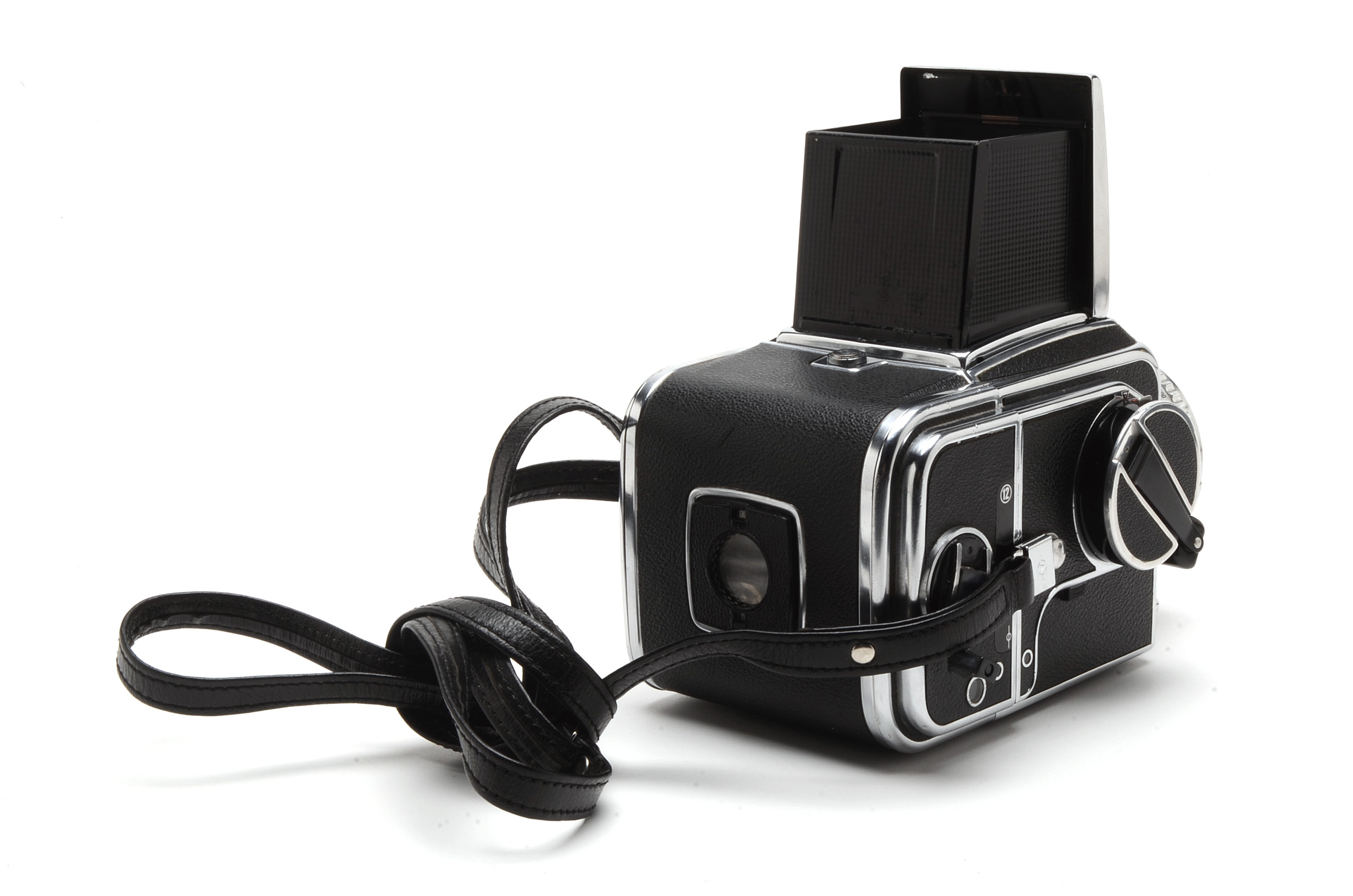 Hasselblad 500C SLR, 80MM lens, Viewfinder and Camera Bag