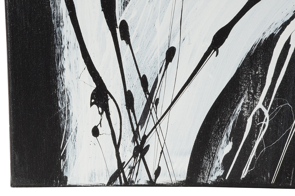 J. Popolin Original Abstract Acrylic on Canvas