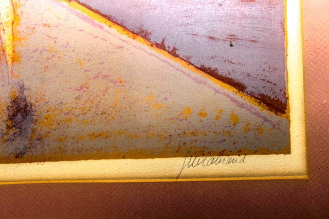 Signed Limited Edition Modern Lithograph